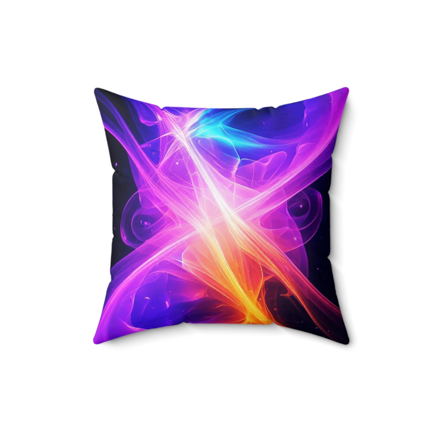 Color Splash Square Pillow