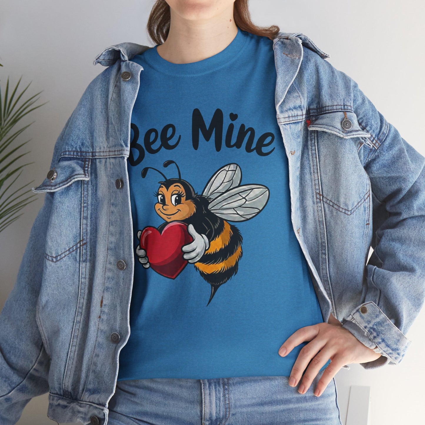 Bee Mine Shirt, Cute Valentine Shirt, Bee Love T Shirt, Funny Valentine Pun Tee, Heart Bee Graphic Shirt, Valentine Gift