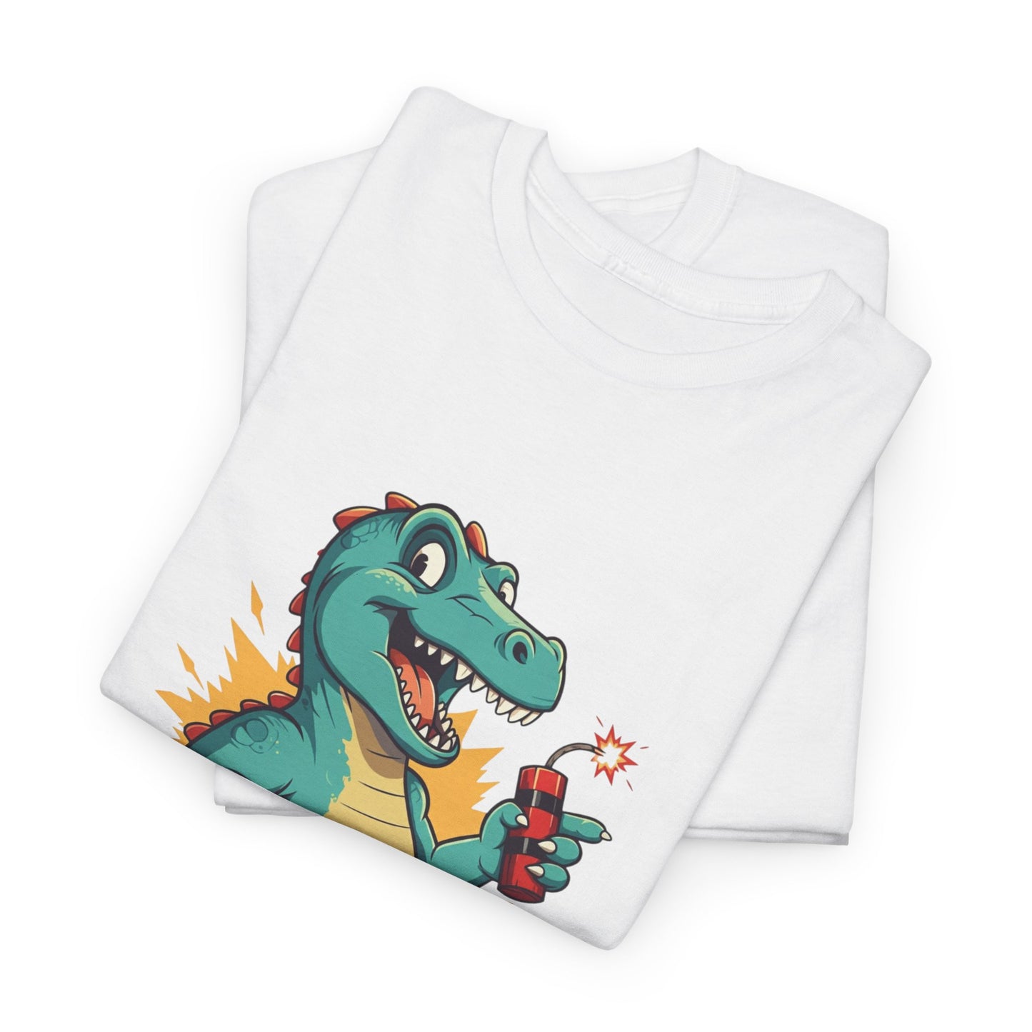 You Are Dino-Mite T-Shirt – Funny Dinosaur Graphic Tee | Cute T-Rex Shirt for Kids & Adults | Unisex Dino Lover Gift | Explosion Design