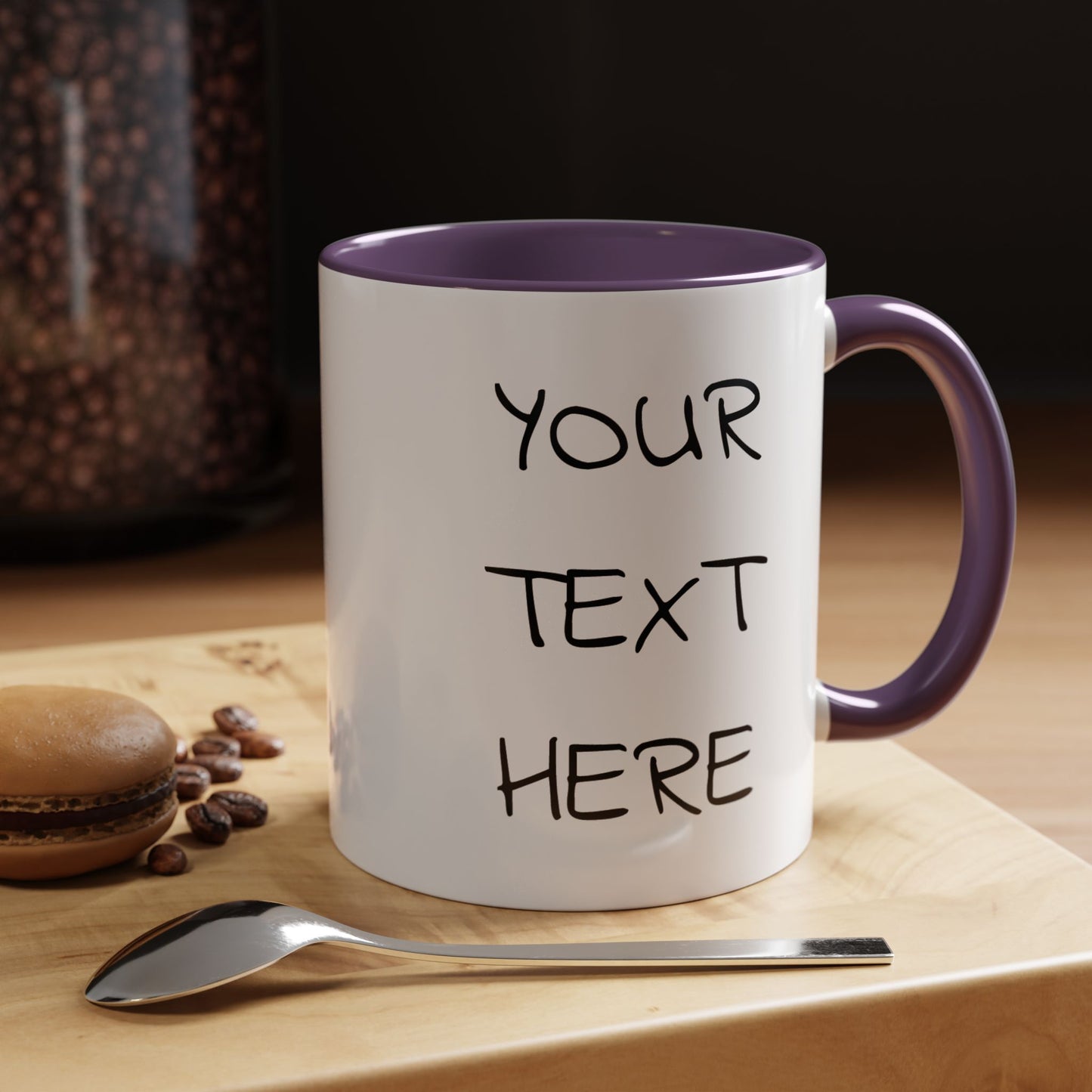 Personalized Teacher Mug, Best Teacher Ever Gift, Custom Educator Coffee Cup, 3D Gold Balloon Design, Teacher Appreciation Present