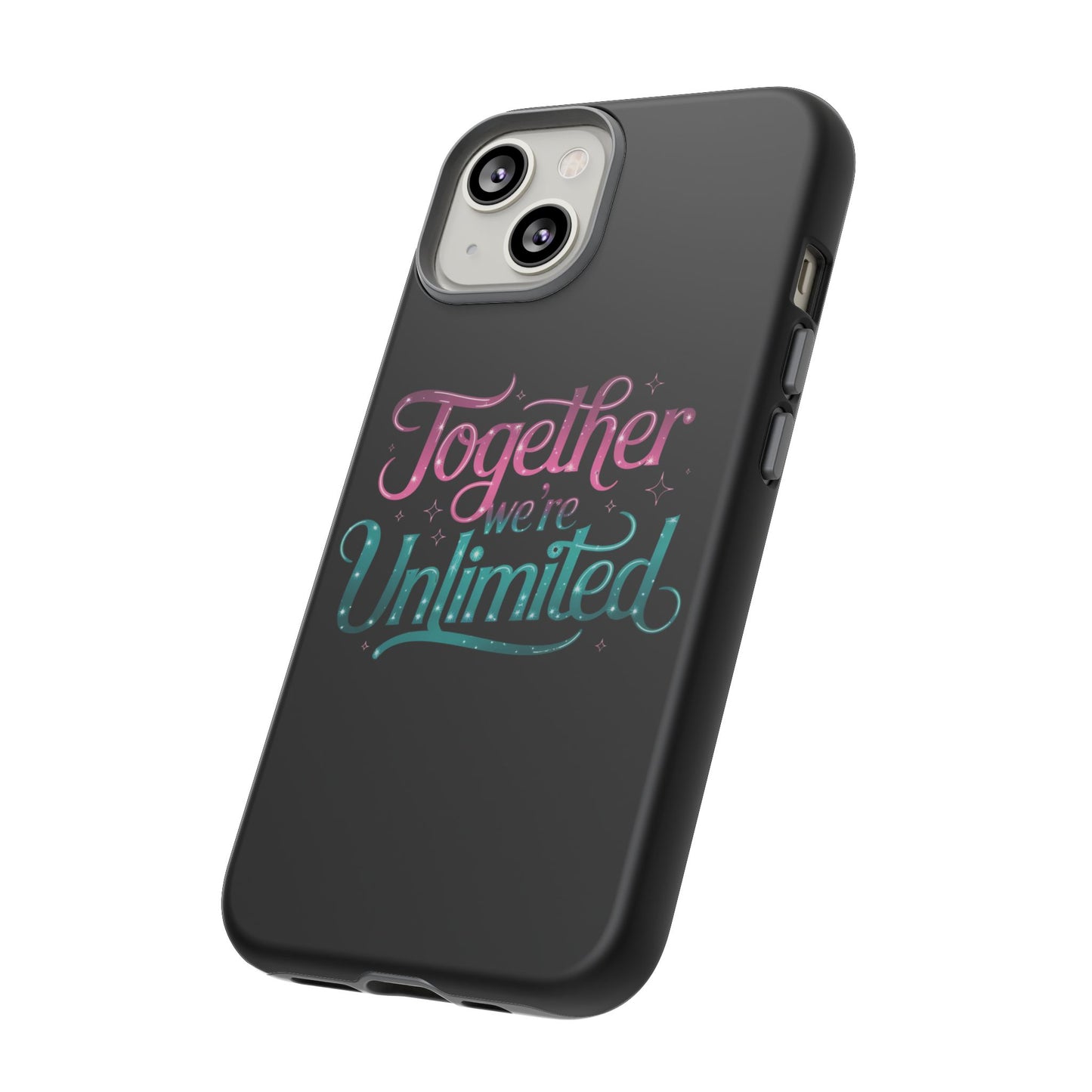 iPhone Case with Musical Quote Together We're Unlimited Musical Phone Case