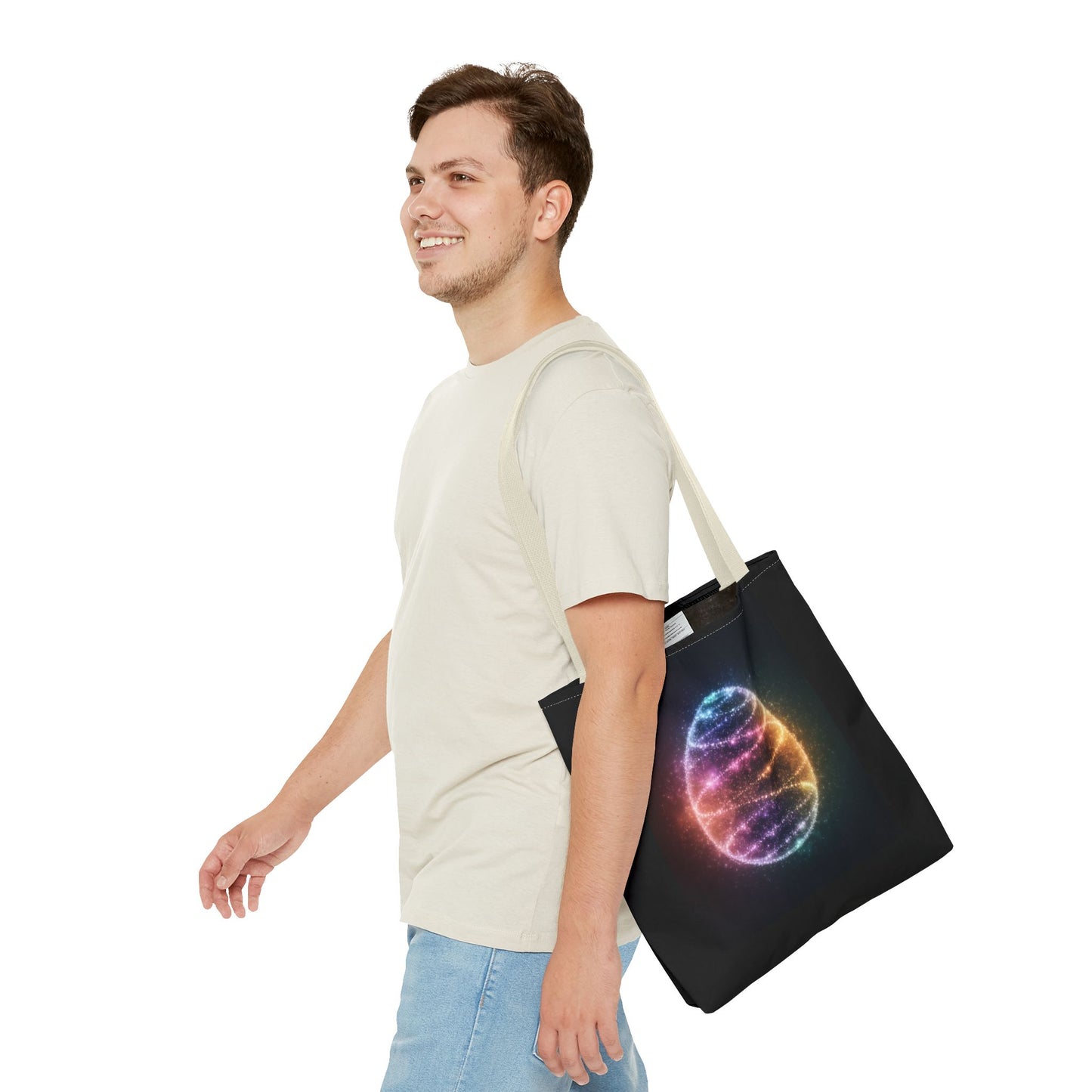 Bioluminescent Easter Egg Tote Bag