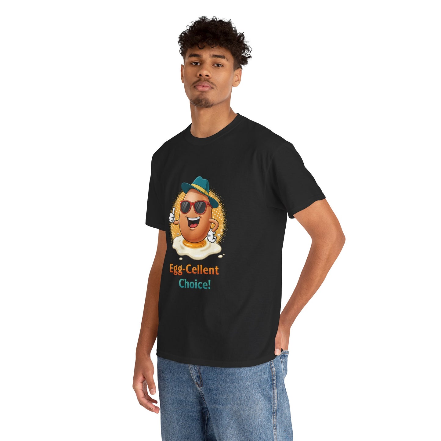 Funny Egg Shirt | Egg-Cellent Choice T-Shirt | Pun Food Tee | Breakfast Lover Gift | Cool Cartoon Egg Shirt | Dad Joke Shirt