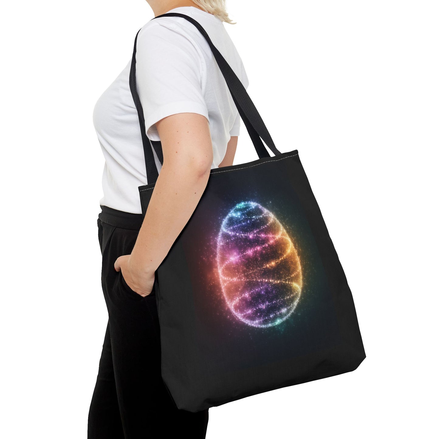 Bioluminescent Easter Egg Tote Bag