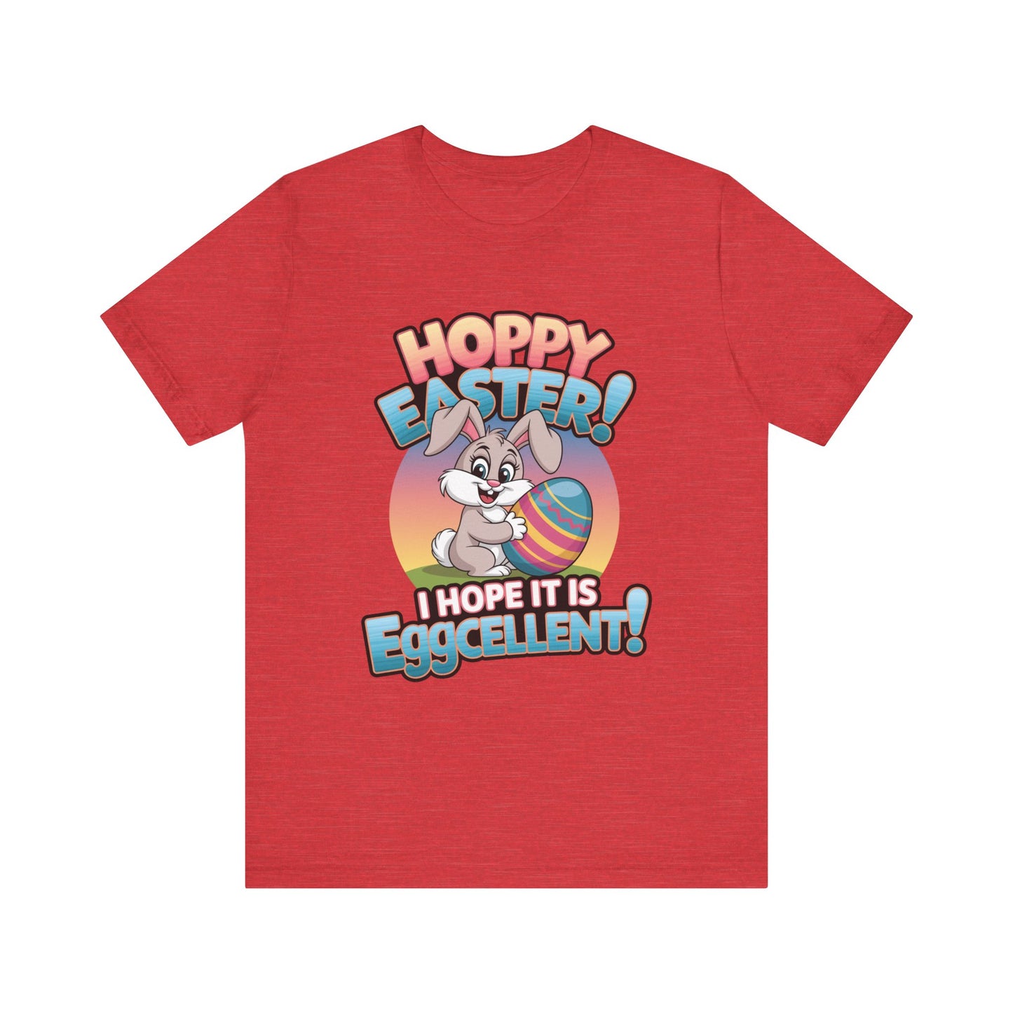 Happy Easter Unisex Tee Easter Shirt Easter Bunny T Shirt Easter Apparel Easter Bunny Outfit