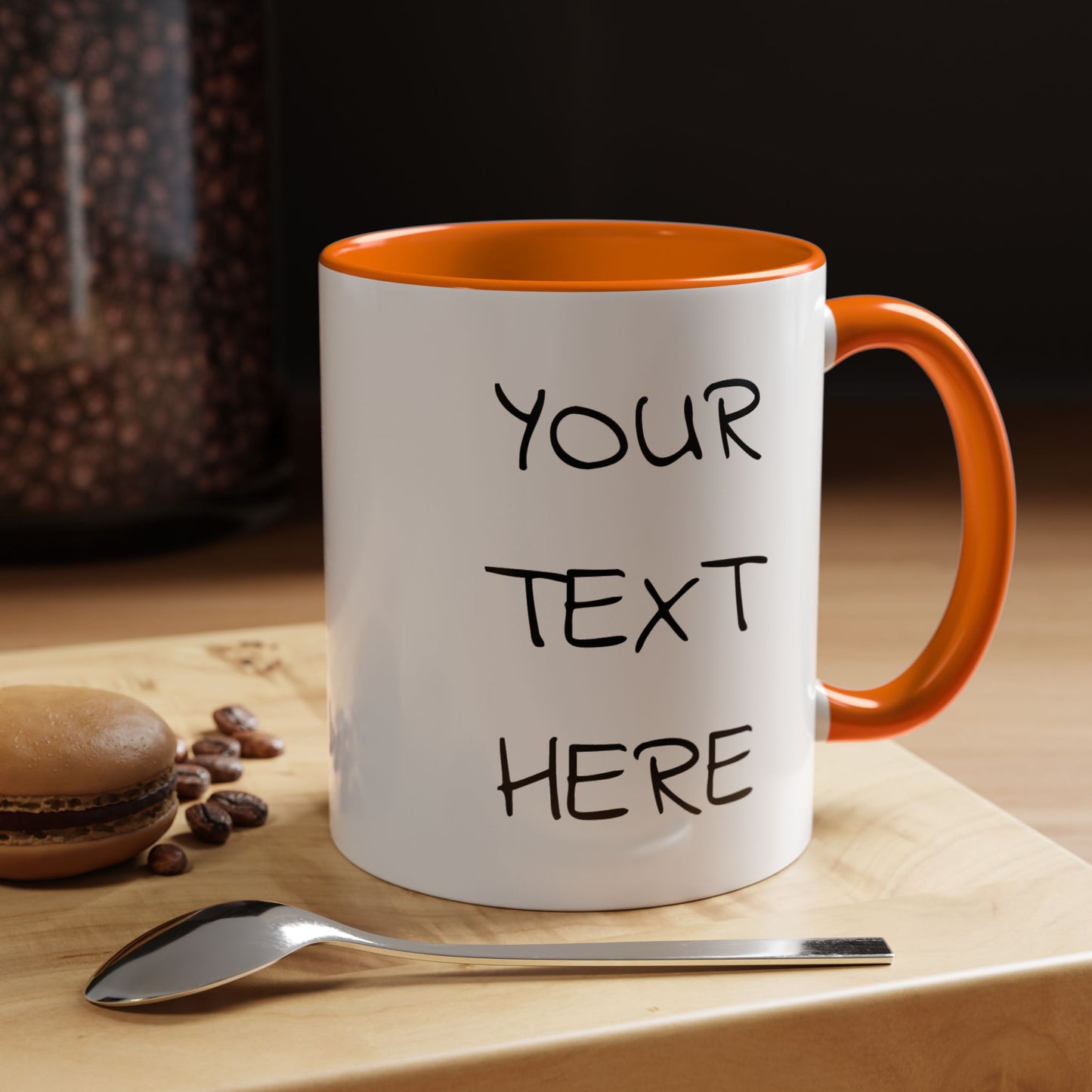 Personalized Teacher Mug, Best Teacher Ever Gift, Custom Educator Coffee Cup, 3D Gold Balloon Design, Teacher Appreciation Present