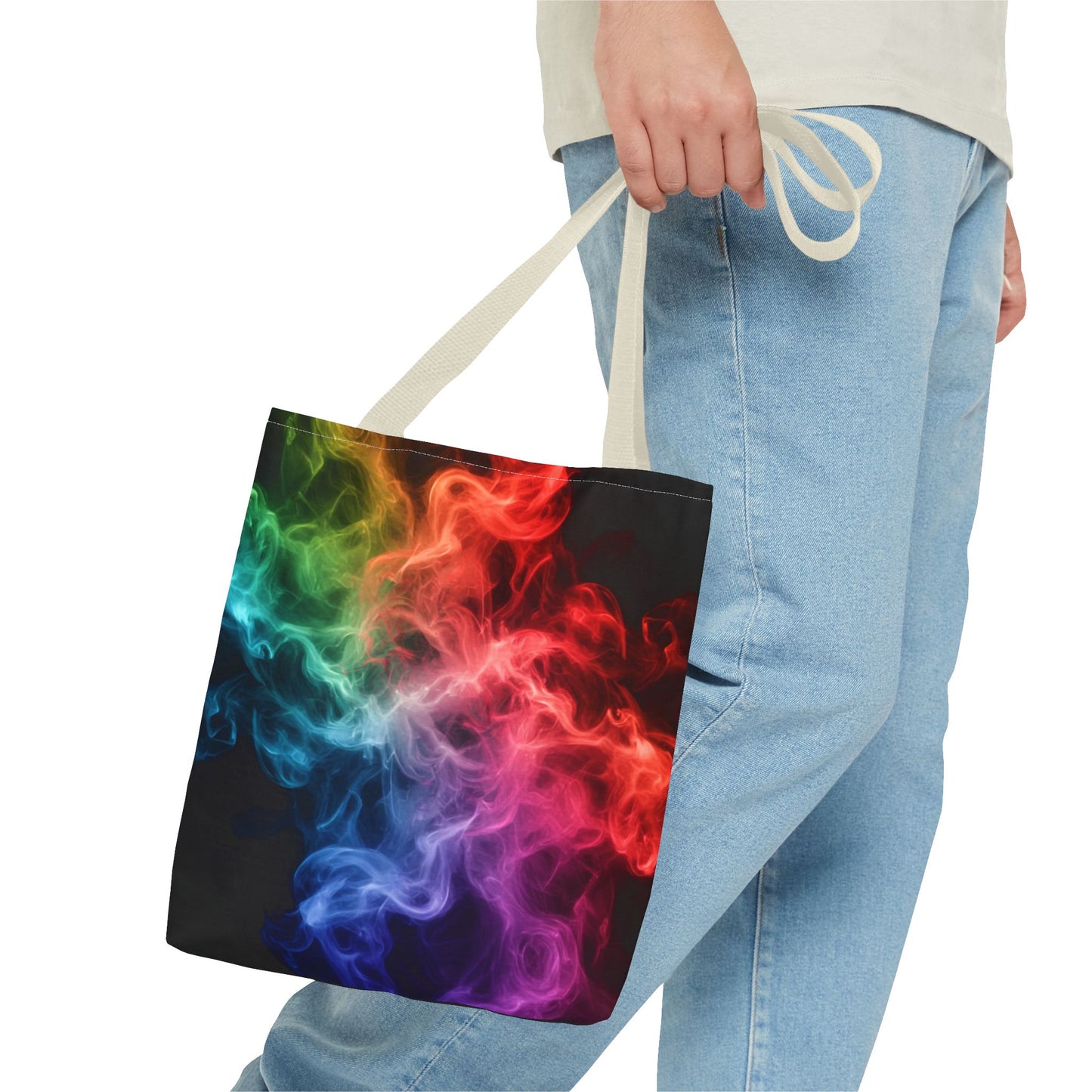 Colorful Smoke Tote Bag