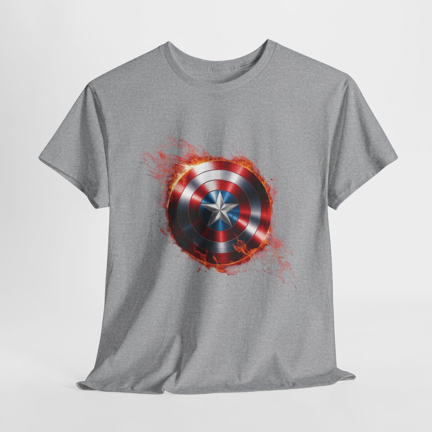 Captain America Flame Tee