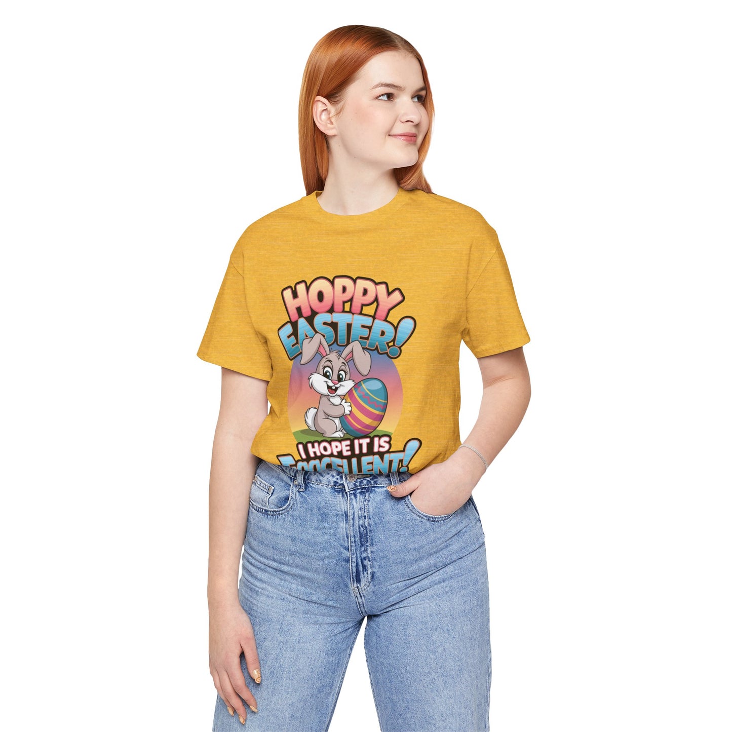 Happy Easter Unisex Tee Easter Shirt Easter Bunny T Shirt Easter Apparel Easter Bunny Outfit