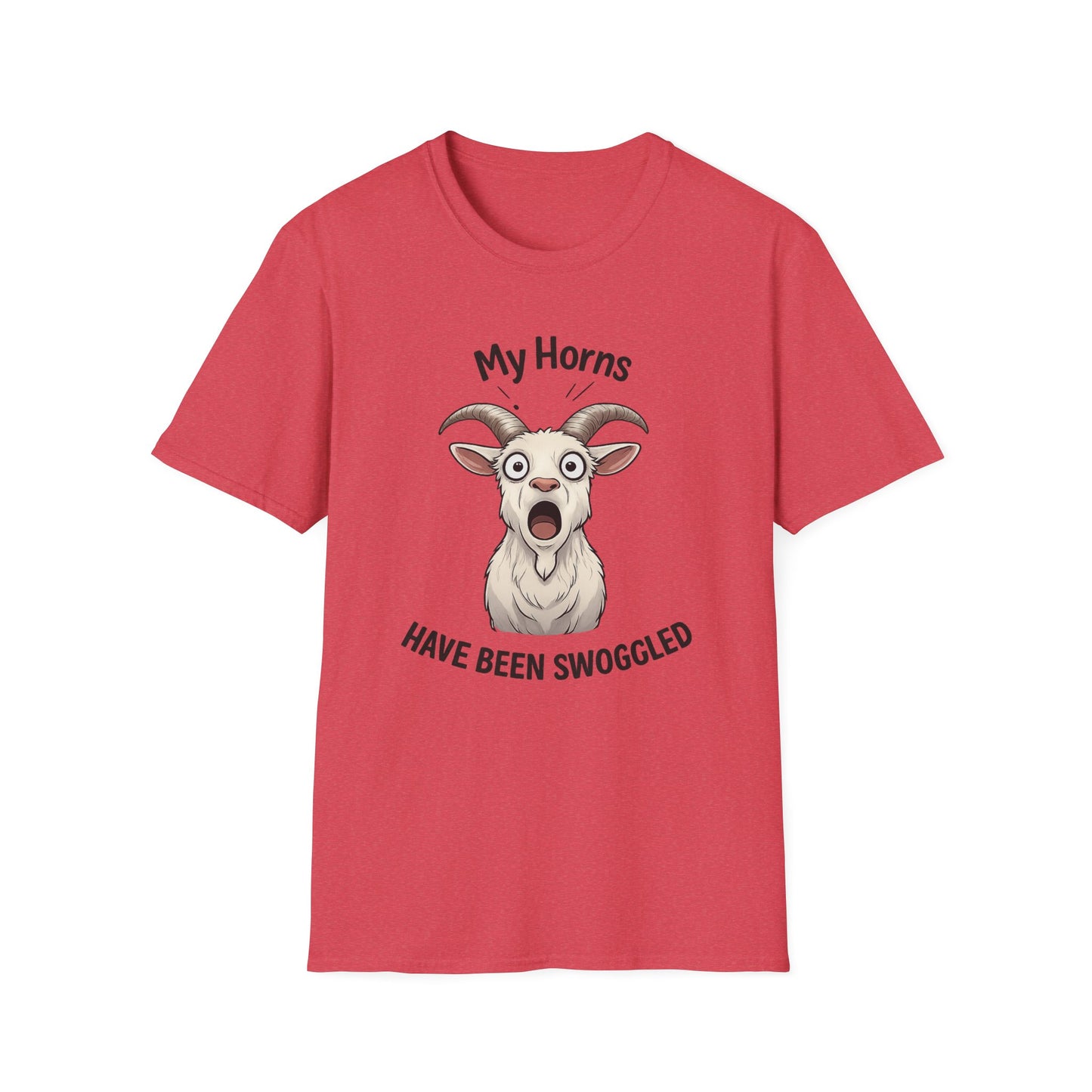 Funny Goat Shirt, Hornswoggled Shirt, My Horns Have Been Swoggled, Goat Pun T Shirt, Animal Humor Tee, Silly Wordplay Shirt