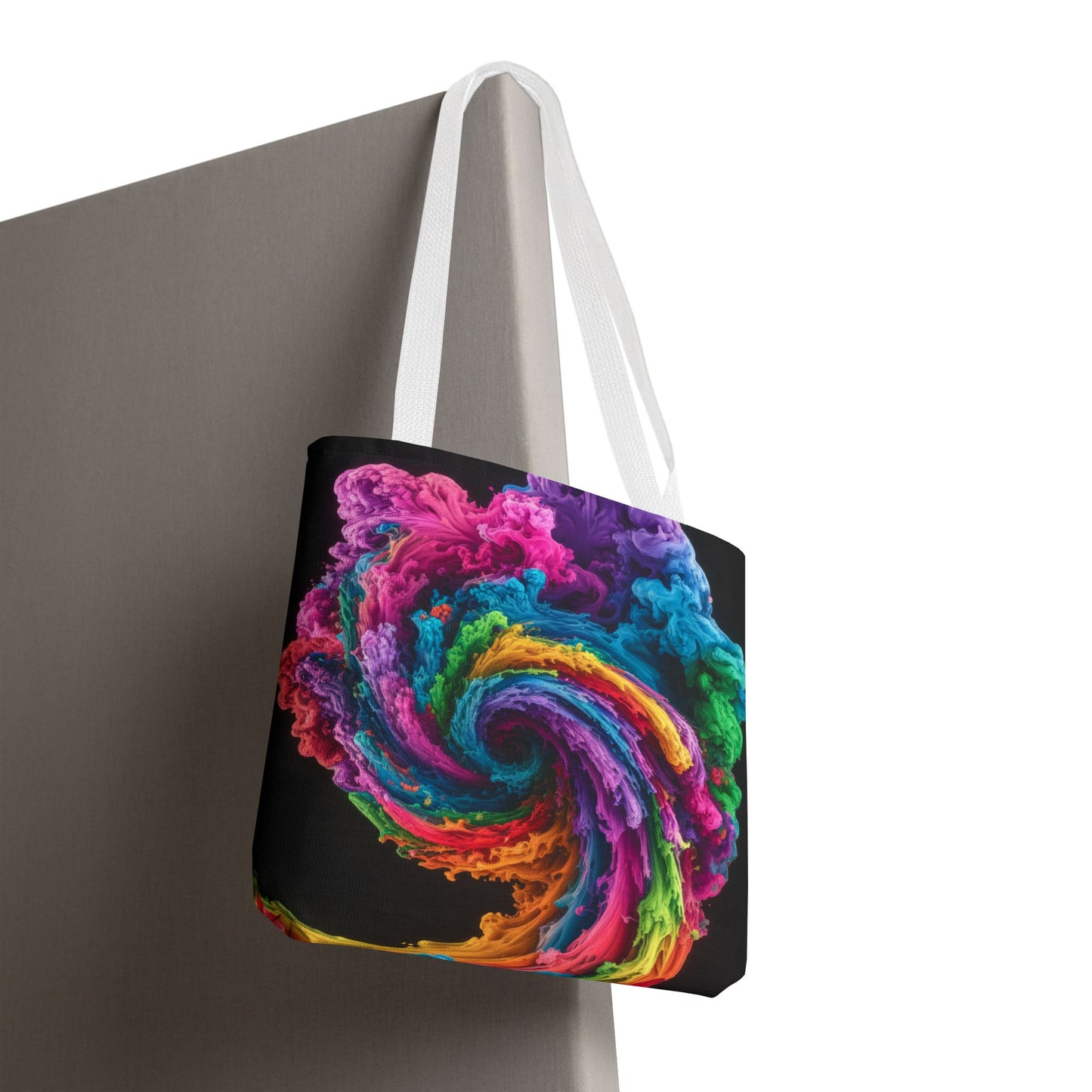 Colorful Swirl Tote Bag