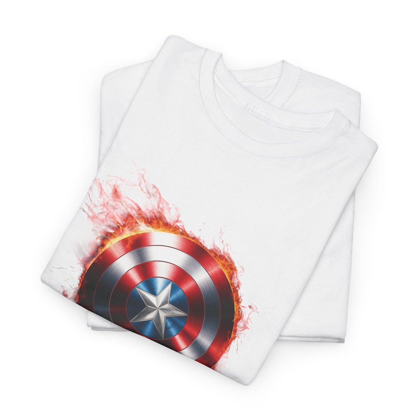Captain America Flame Tee