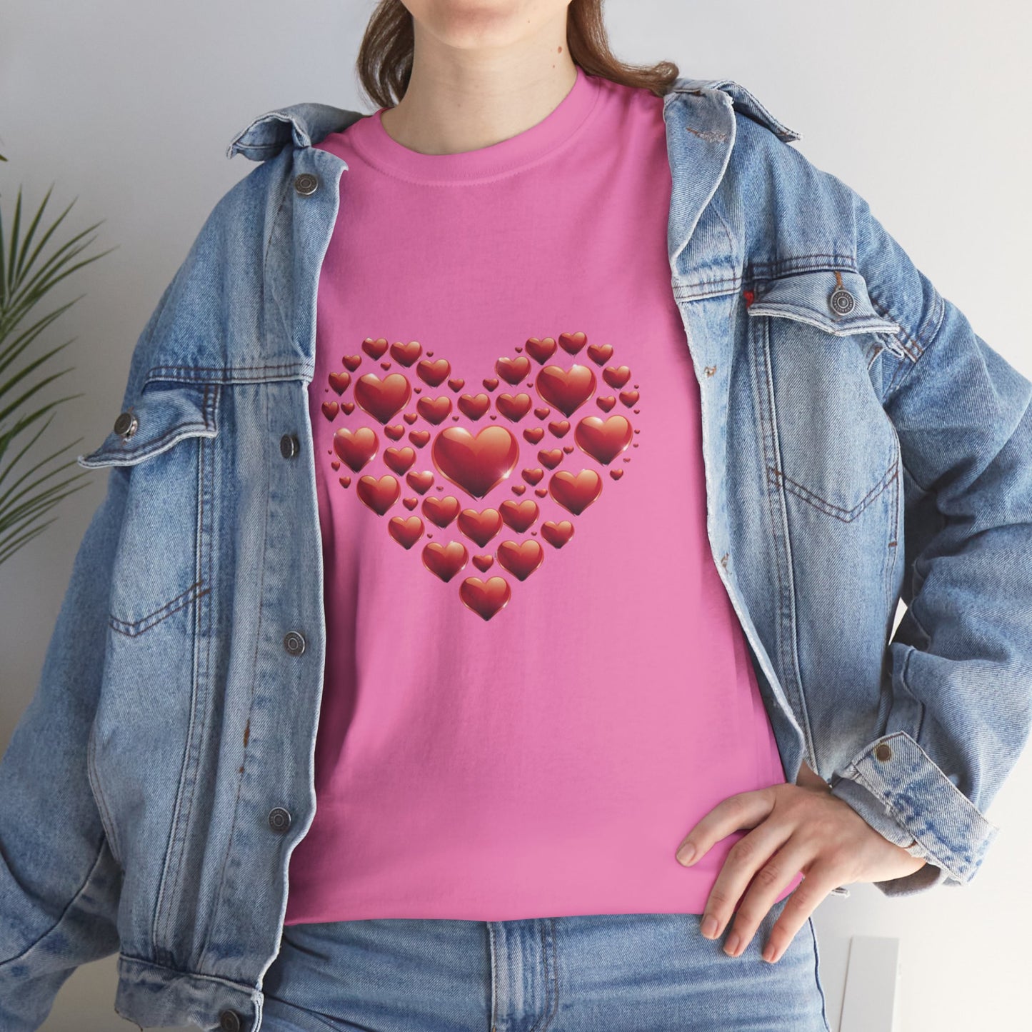 Heart Of Hearts Shirt, Minimal Valentine Shirt, Red Heart Graphic Tee, Love Aesthetic T Shirt, Valentine Gift Shirt