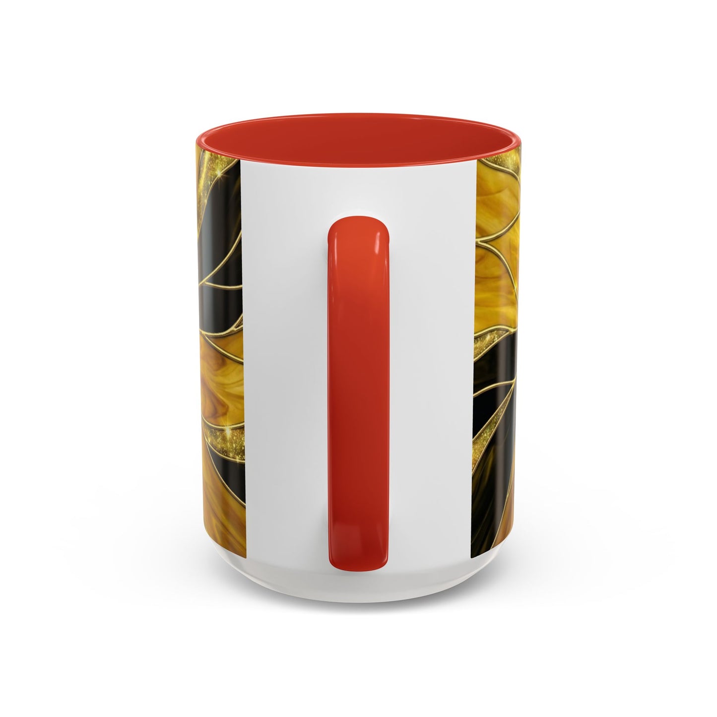 Stained Glass Gamer Mug, Gold Controller Coffee Cup, Video Game Gifts for Him, Gamer Boyfriend Gift, Teen Boy Gaming Mug, Desk Decor