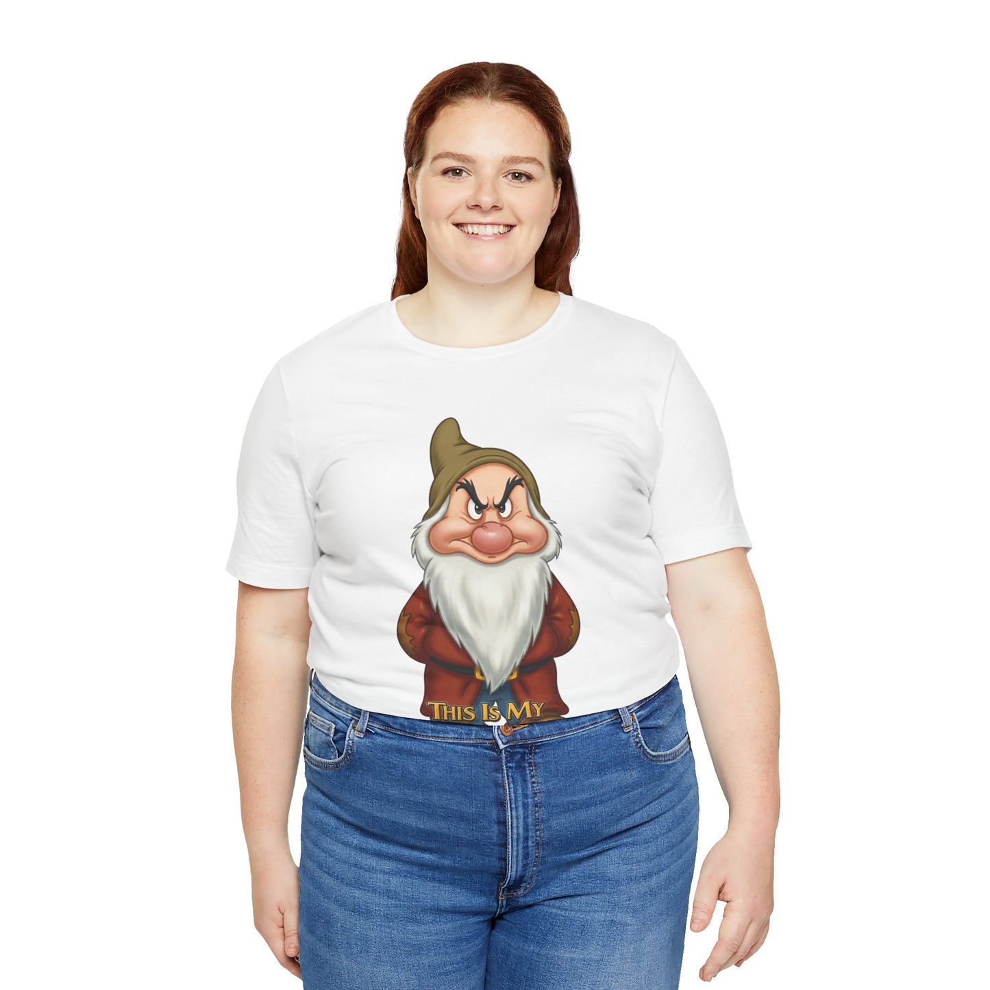 Grumpy Mood Shirt | This Is My Happy Face Tee | Funny Sarcastic Graphic T-Shirt | Retro Grumpy Beard Shirt | Gift for Men Women Introverts