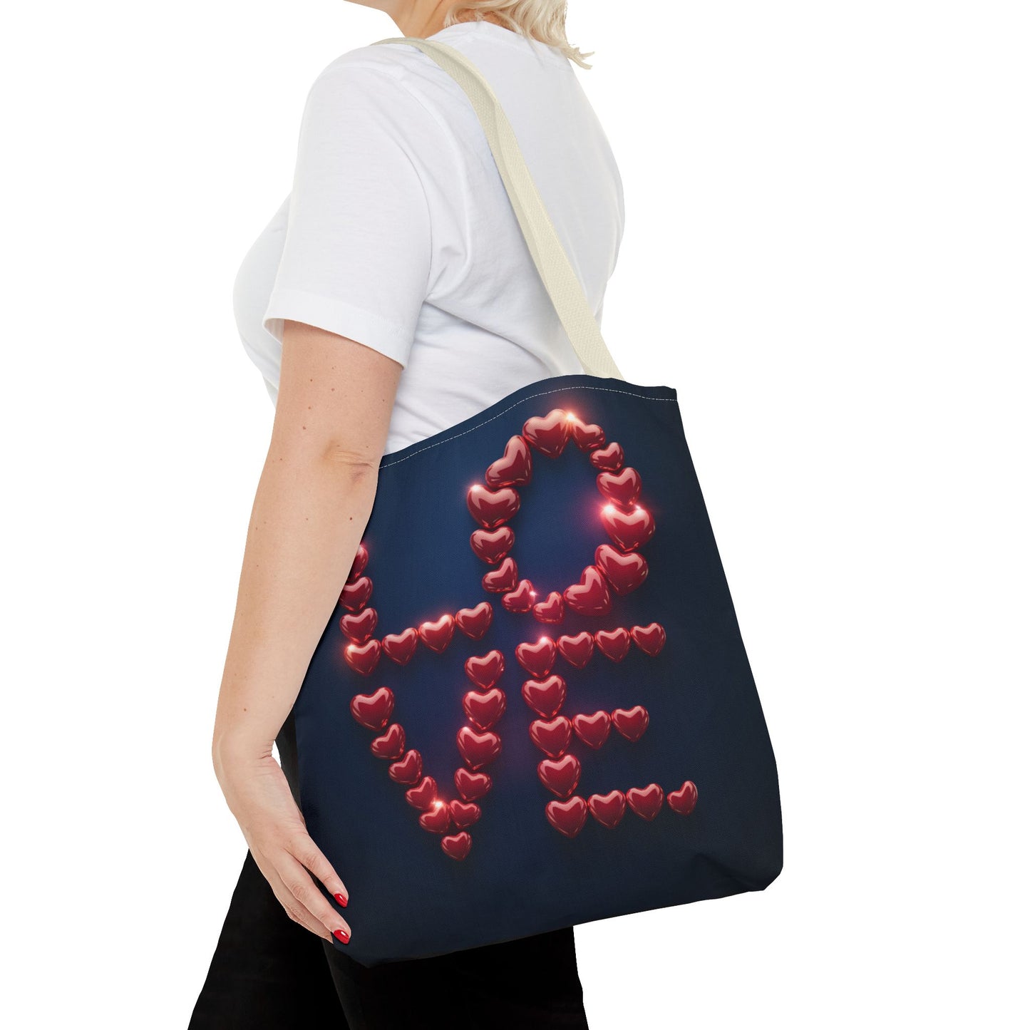 Love Hearts Tote Bag