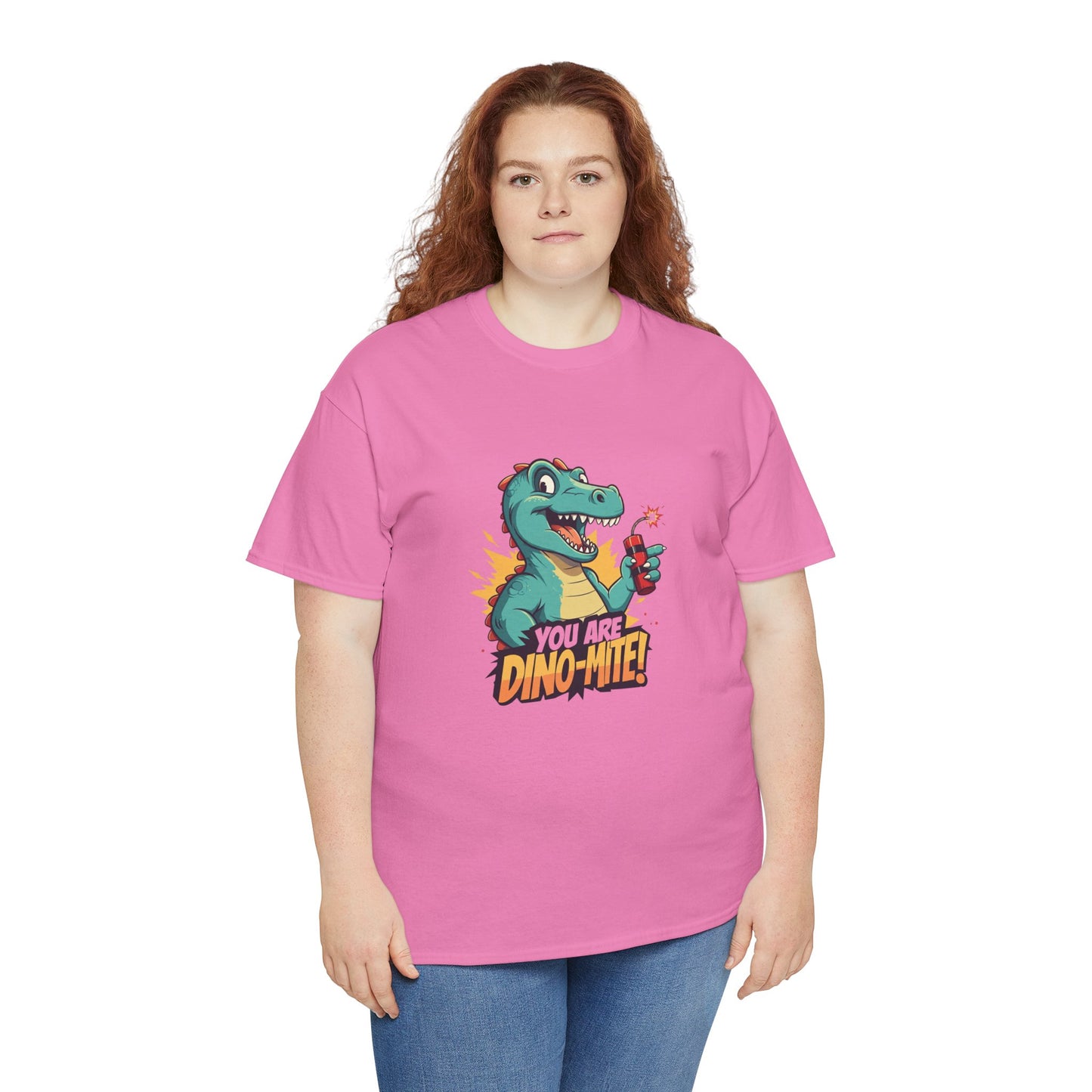 You Are Dino-Mite T-Shirt – Funny Dinosaur Graphic Tee | Cute T-Rex Shirt for Kids & Adults | Unisex Dino Lover Gift | Explosion Design