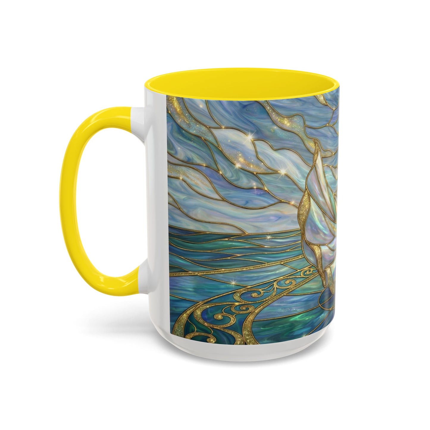 Stained Glass Mug, Dancing Couple Coffee Cup, Romantic Anniversary Gift, Ballroom Dancer Tea Cup, Wedding Present For Couple, Art Mug