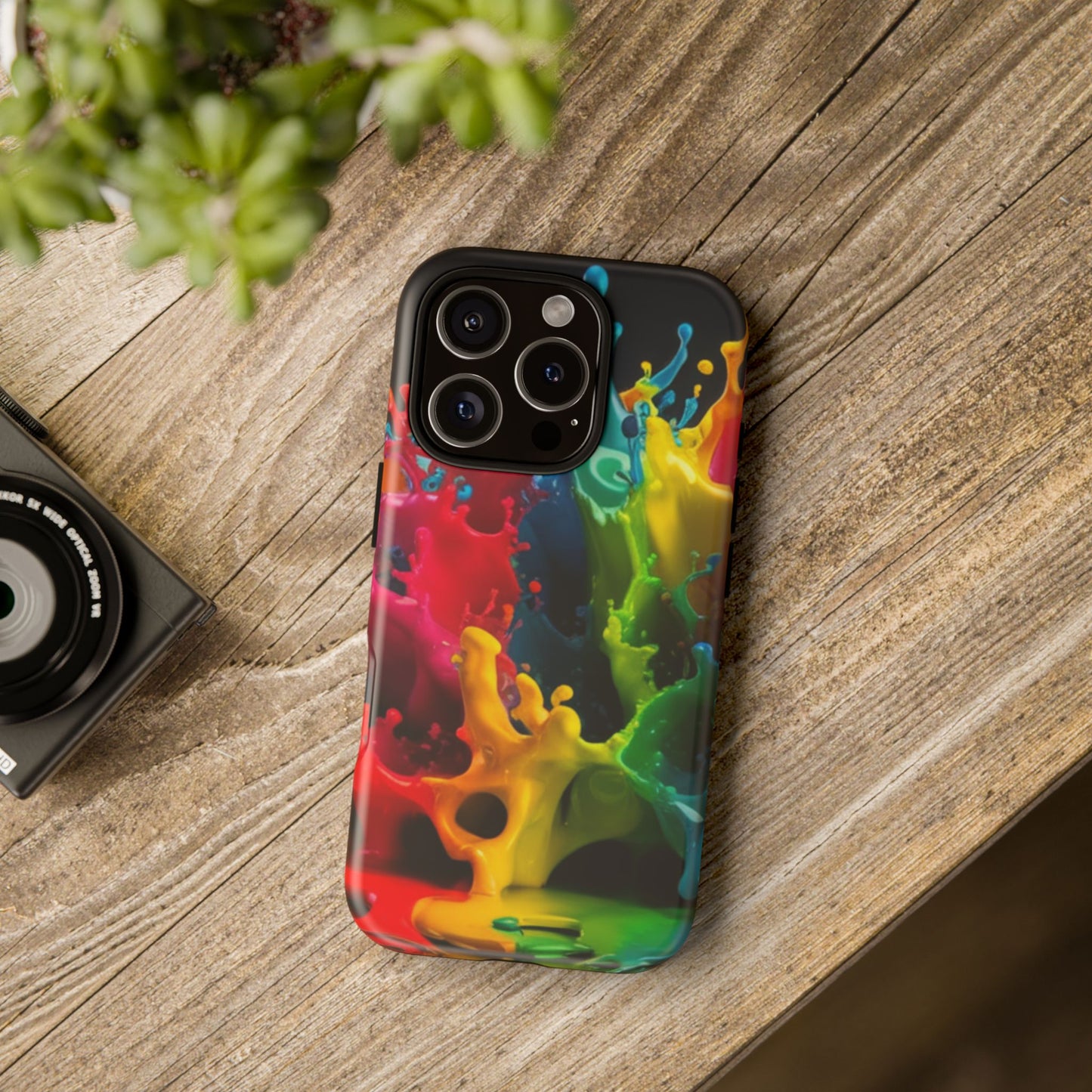 Vibrant Splash iPhone Case - Color Burst iPhone Case