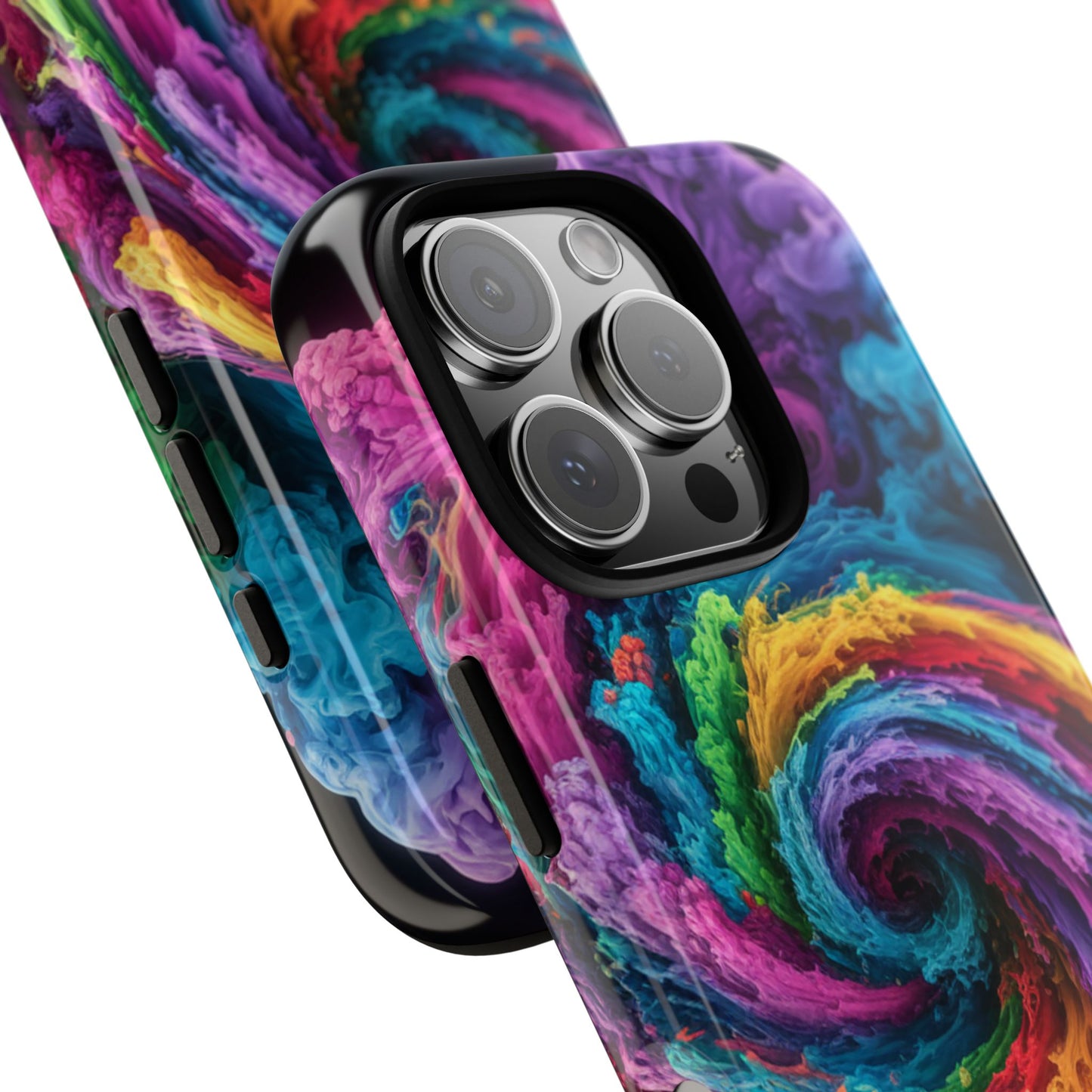 iPhone Case - Colorful Swirl Design