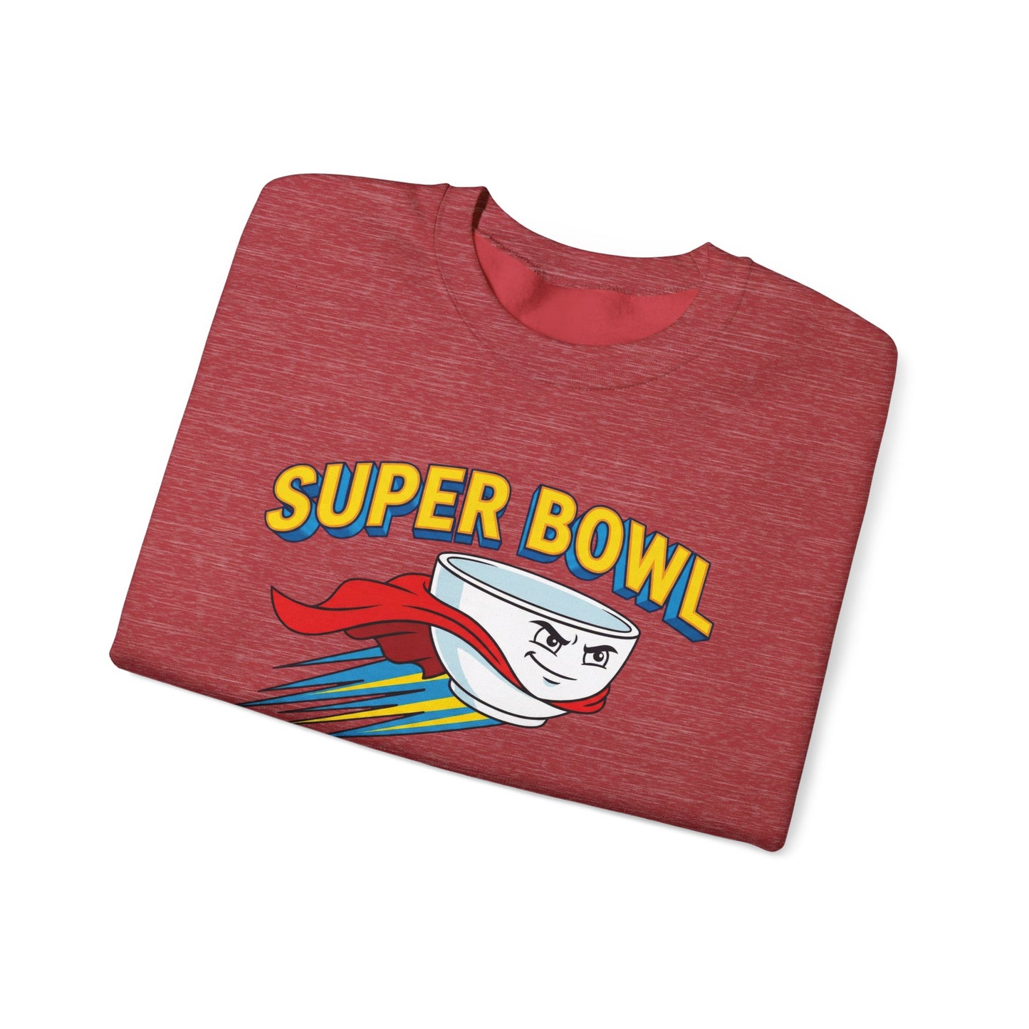 Super Bowl Sweatshirt, Funny Super Bowl Shirt, Football Party Sweatshirt, Game Day Crewneck, Bowl Pun Sweatshirt, Unisex Graphic Crew