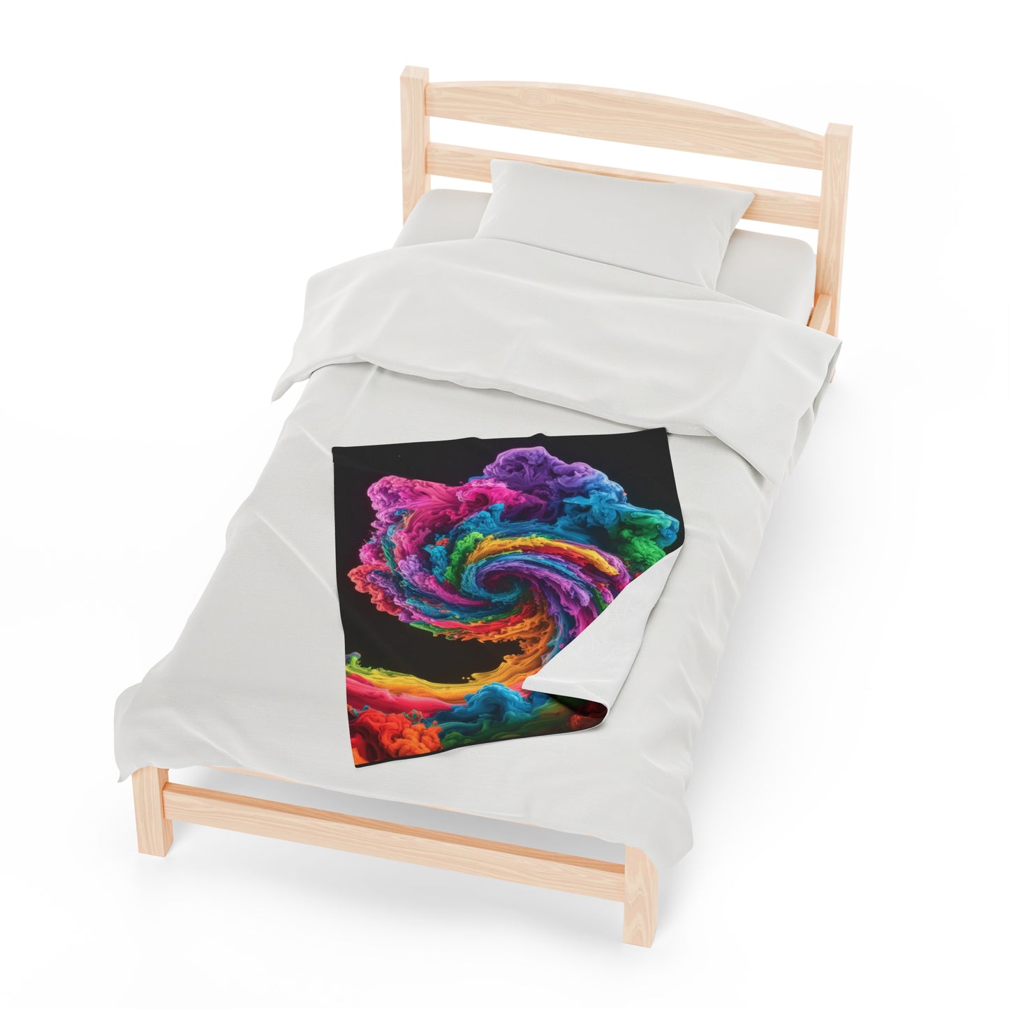 Colorful Swirl Blanket