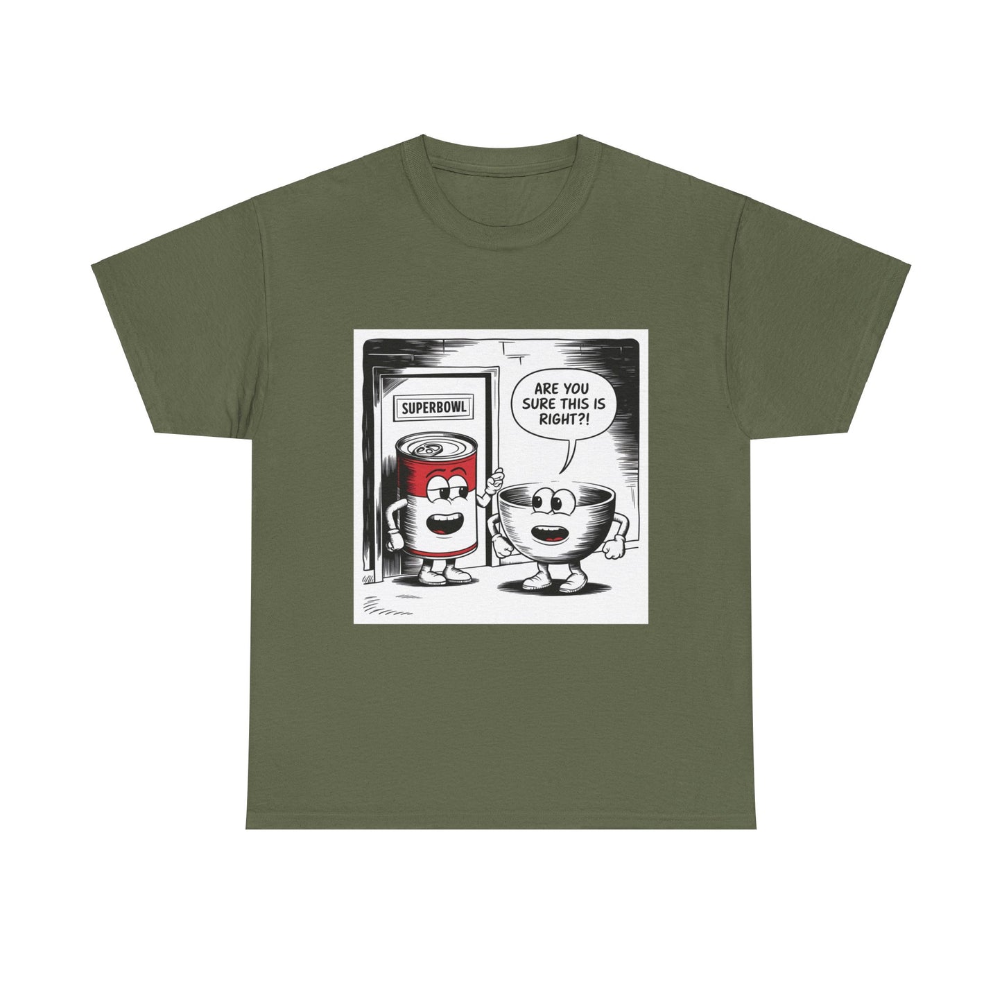 Comic Unisex Tee - Superbowl Design