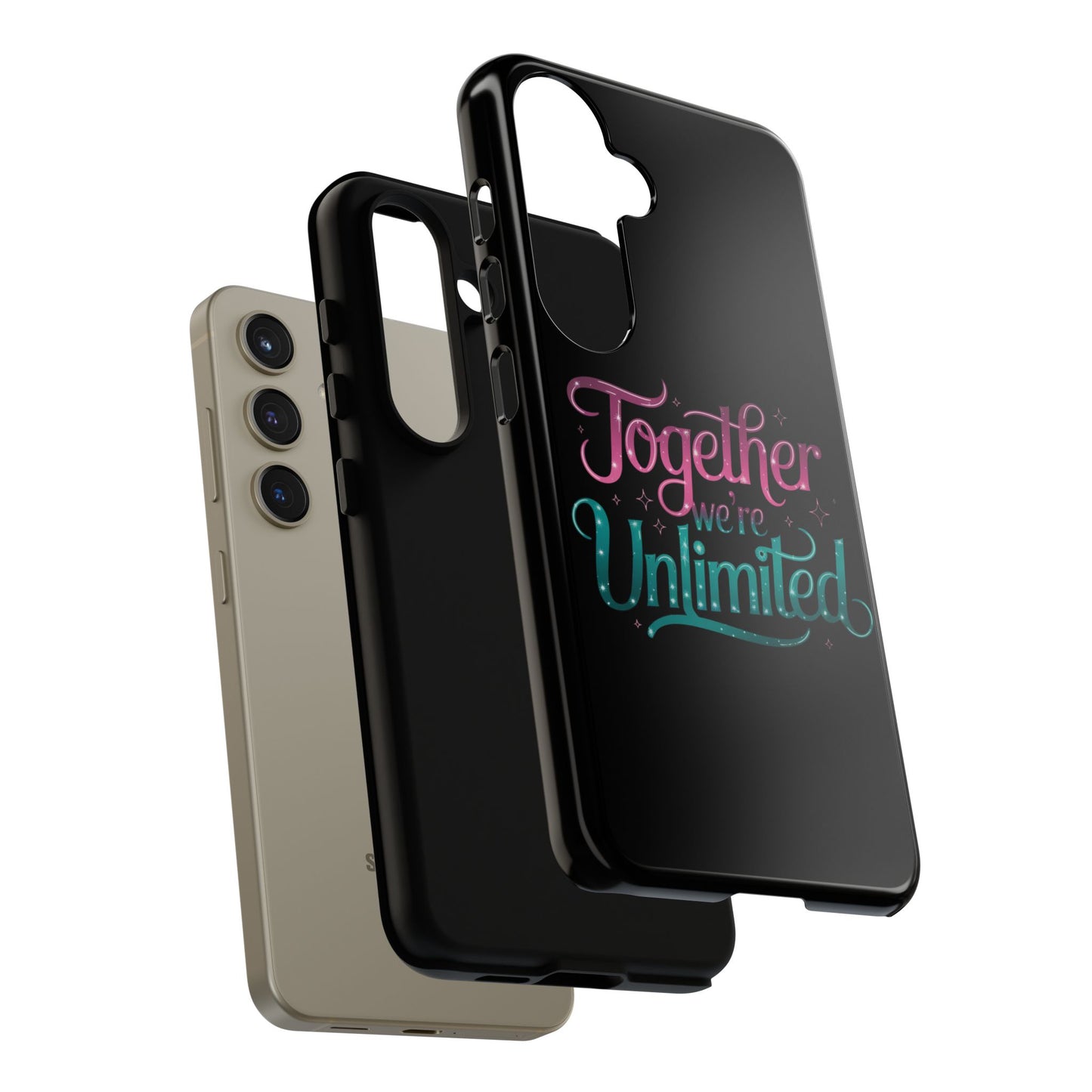Samsung Case Musical Quote 'Together We're Unlimited' Musical Phone Case