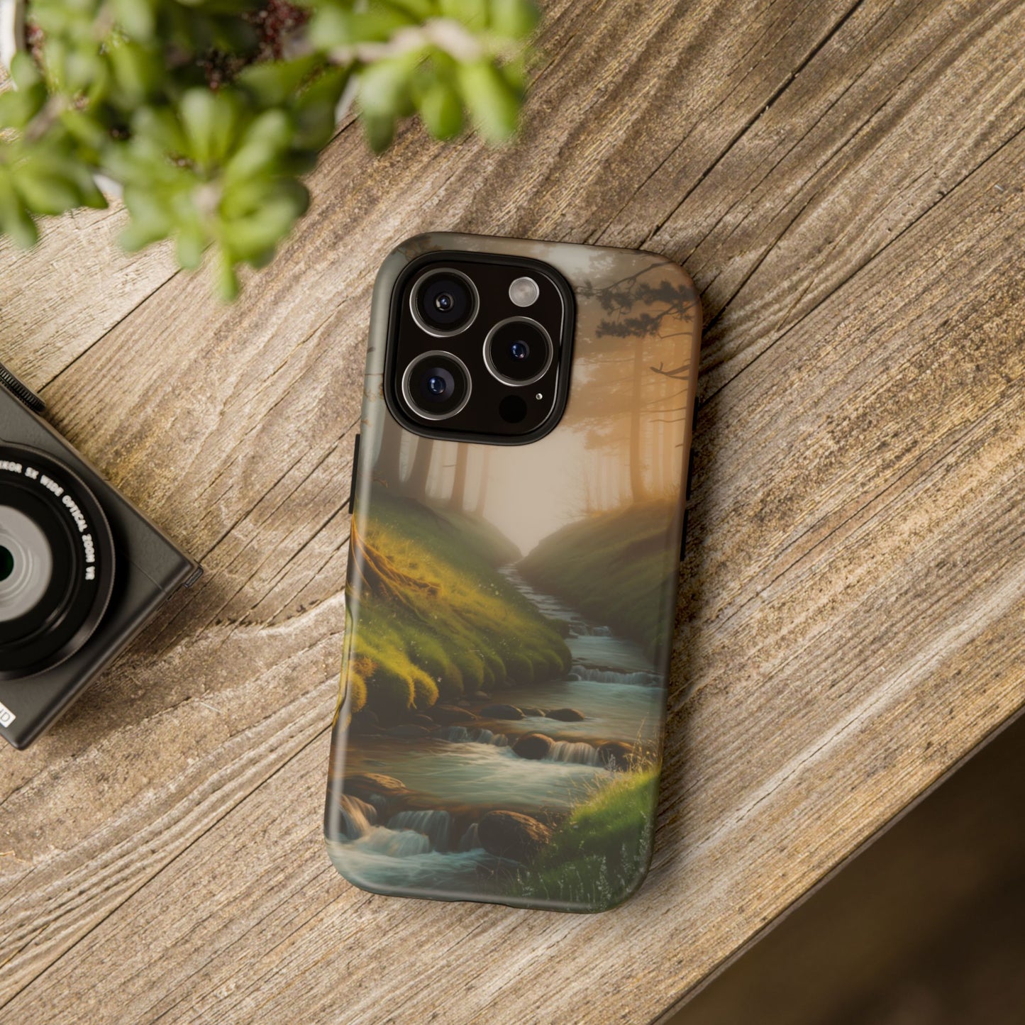 Nature Stream iPhone Case Forest Phone Case Stream iPhone Case Nature Phone Case
