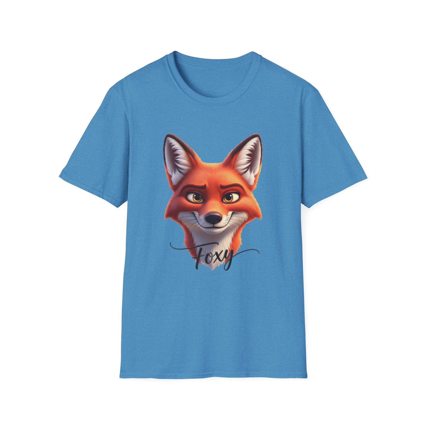 Foxy T-Shirt, Cute Fox Graphic Tee, Animal Lover Shirt, Fun And Confident Top, Playful Pun Gift, Soft Cotton Tee For Everyday Wear