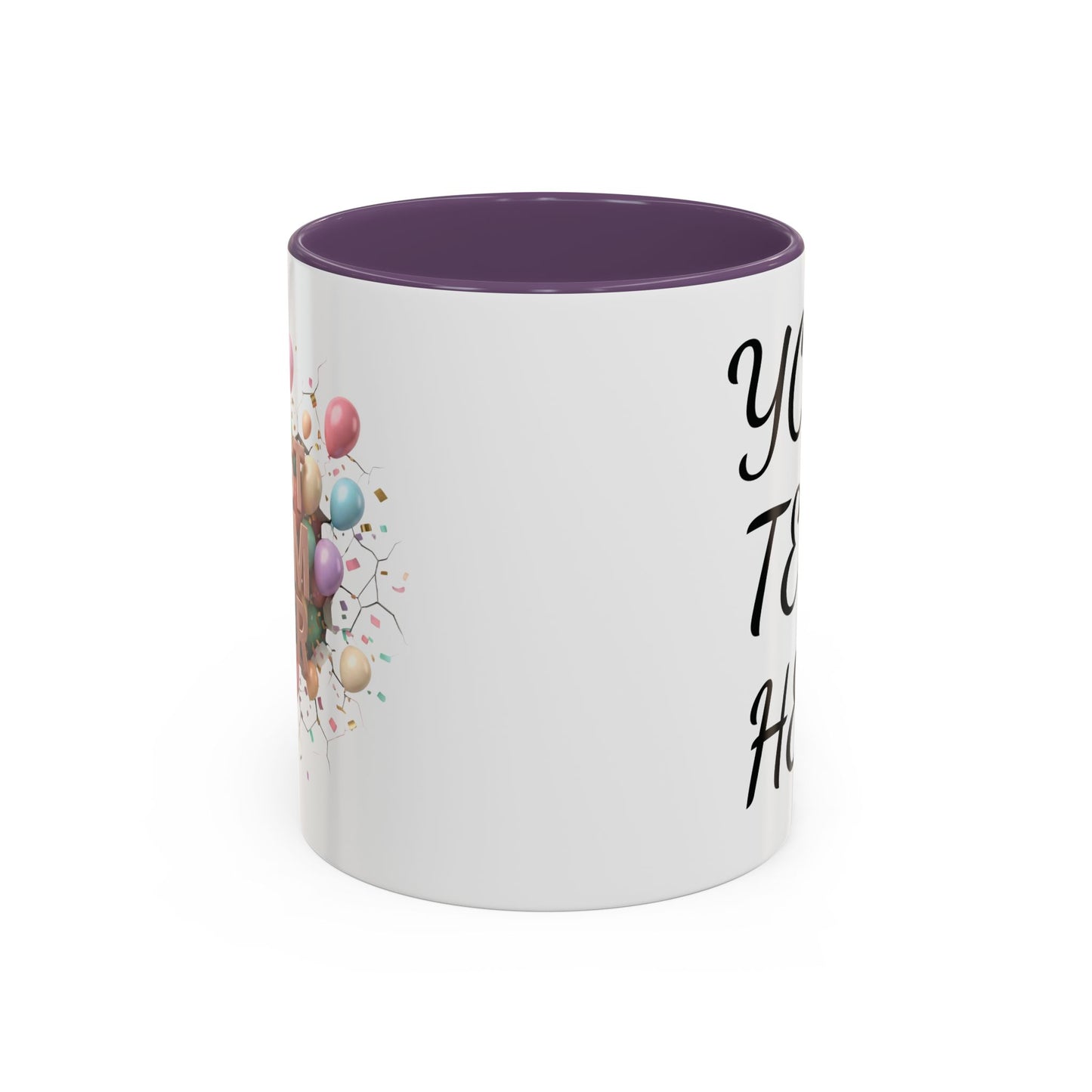 Personalized Mom Mug, Best Mom Ever Gift, Custom Name Coffee Cup, 3D Balloon Design, Mothers Day Gift, New Mom Gift 2025, Custom Mug
