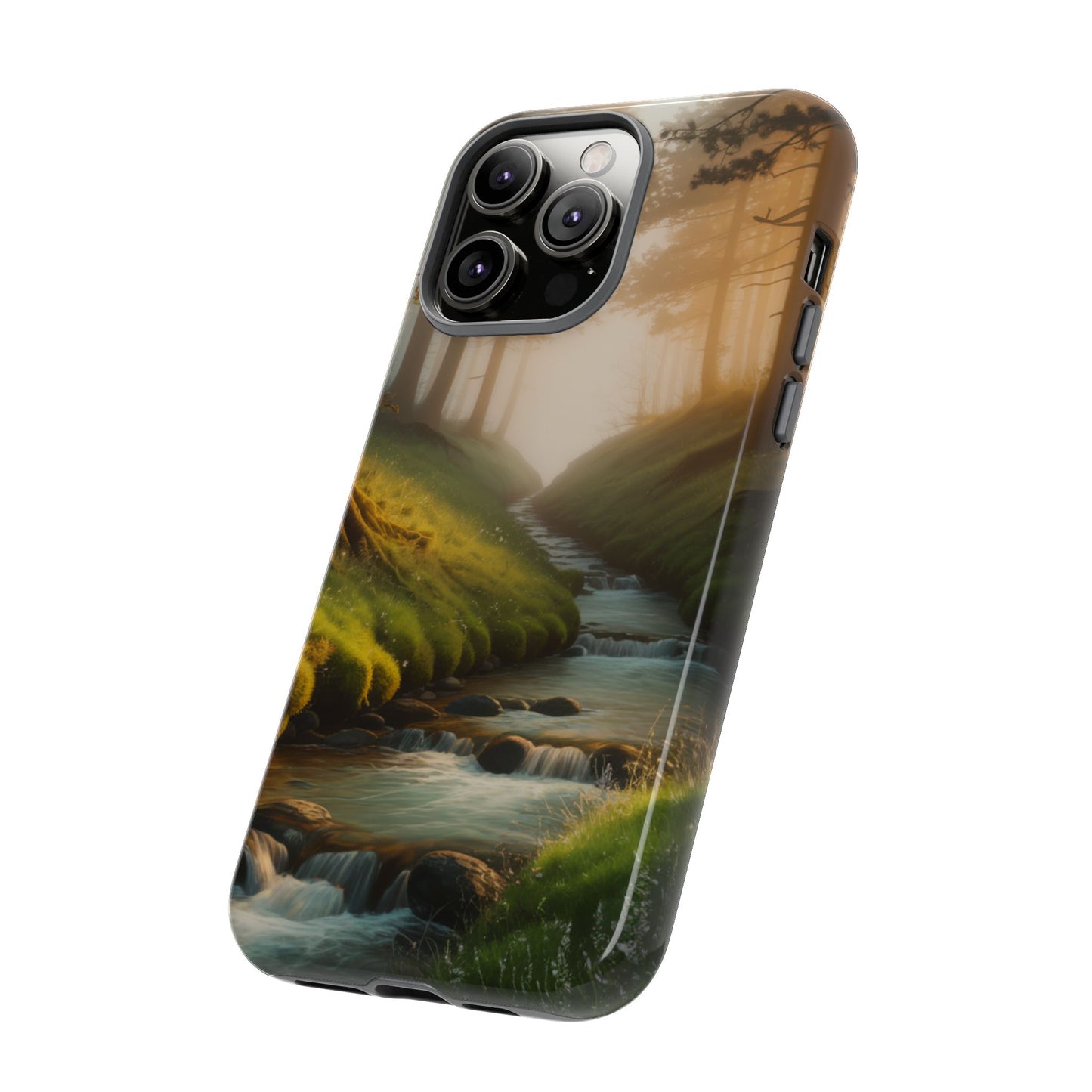 Nature Stream iPhone Case Forest Phone Case Stream iPhone Case Nature Phone Case