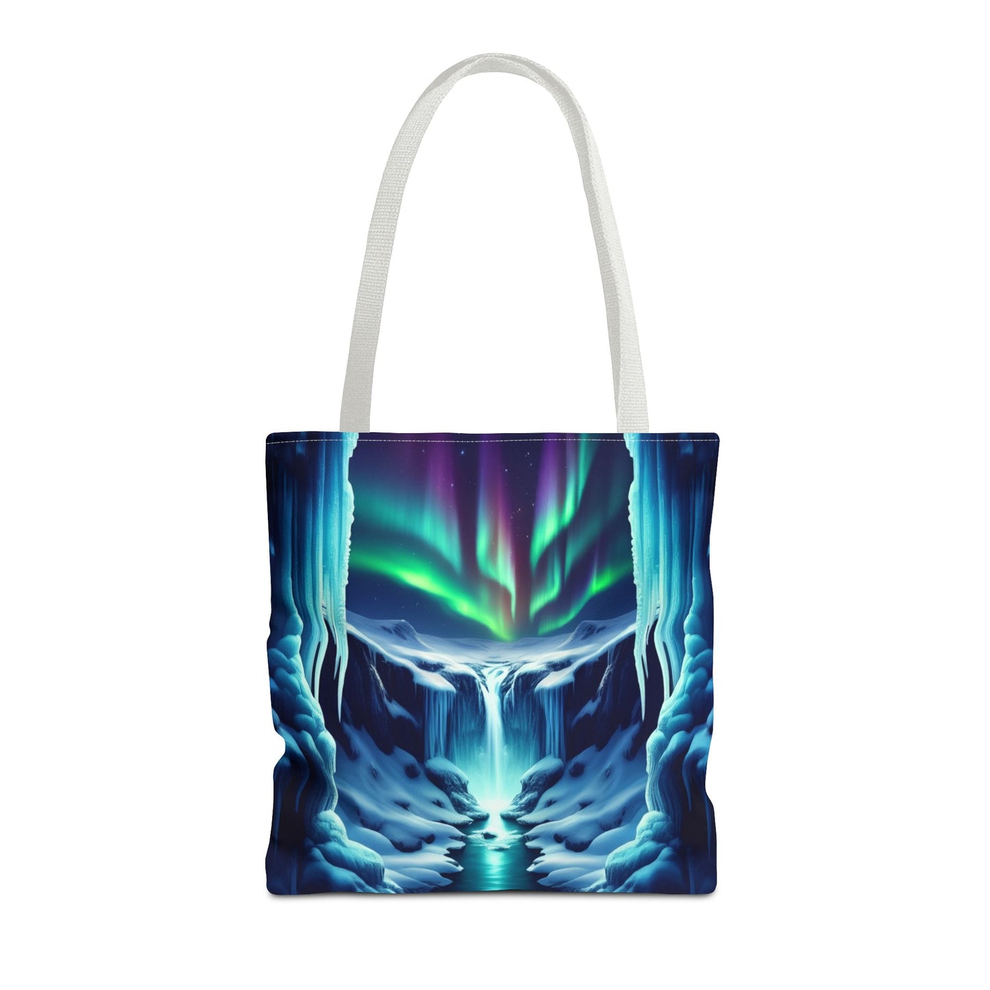 Icy Landscape Tote Bag