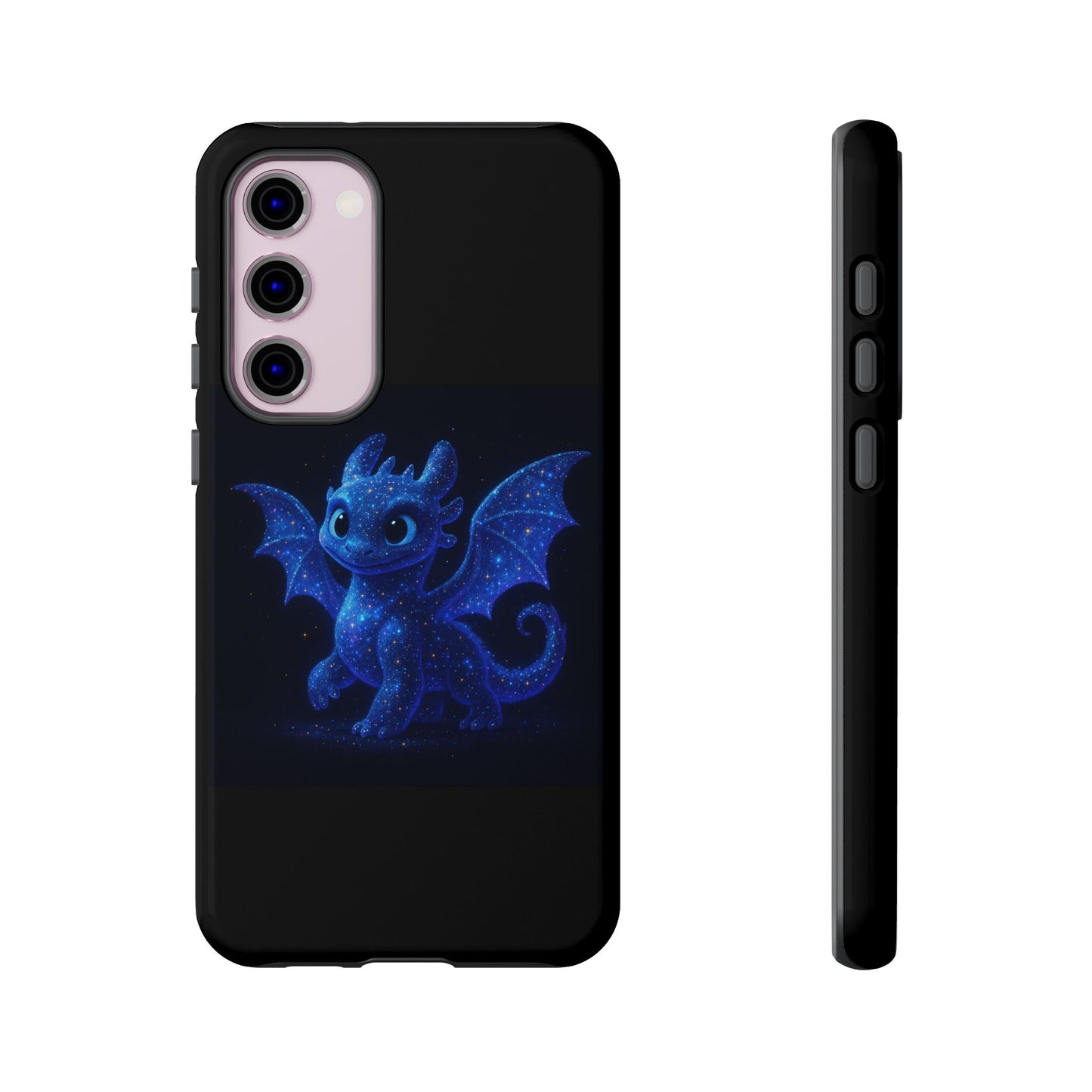 Galaxy Dragon Samsung Case - Fantasy Starry Night Art for Galaxy Phone | Cute Cosmic Dragon Phone Cover Gift for Her or Him
