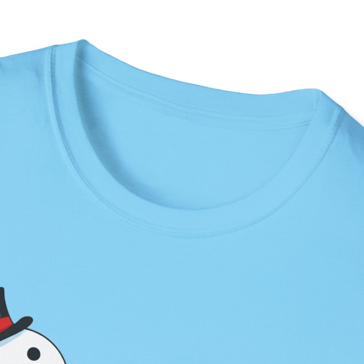 Snowman Pacman Christmas Shirt, Funny Gingerbread Men Tee, Cute Holiday Snowman T-Shirt, Christmas Humor Graphic Tee, Winter Holiday Shirt