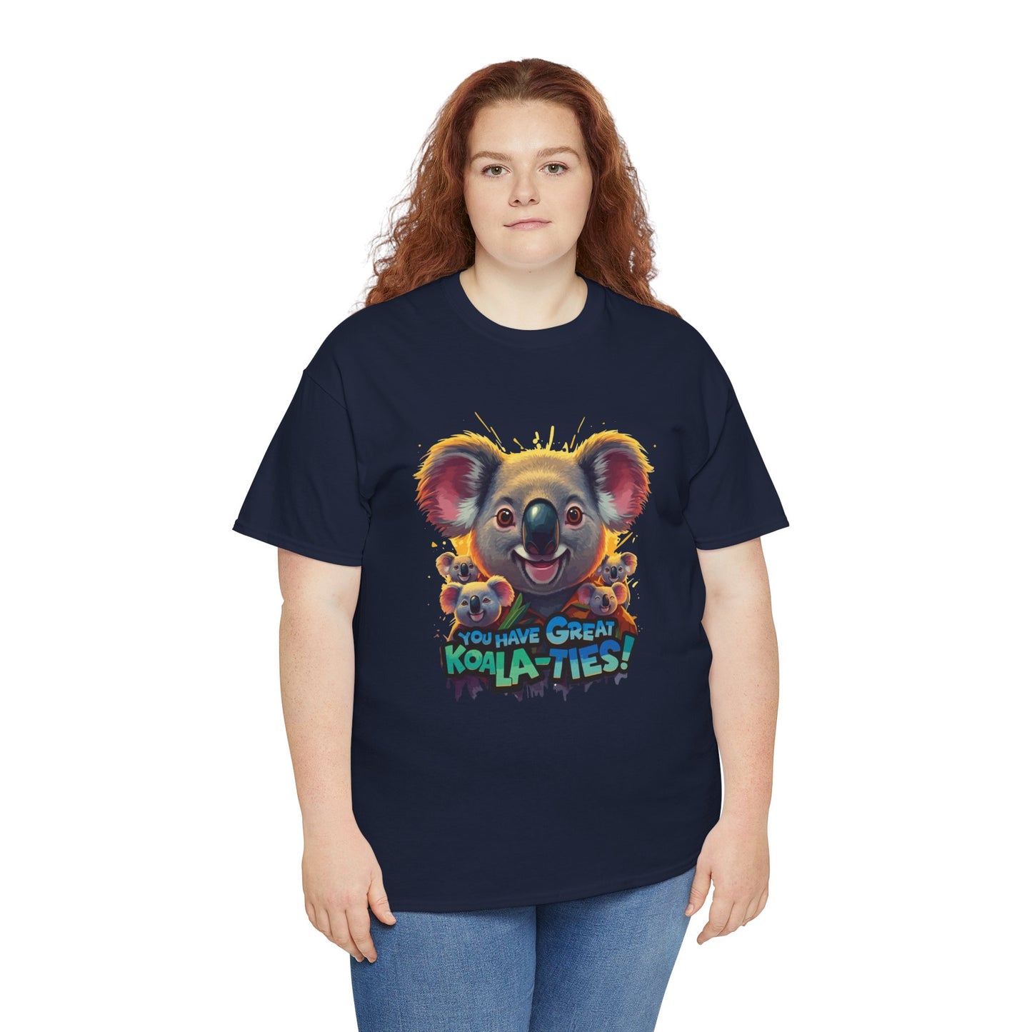 You Have Great Koala‑ties Tee – Cute Koala Pun T‑Shirt, Animal Lover Gift, Funny Wildlife Graphic, Unisex Casual Tee