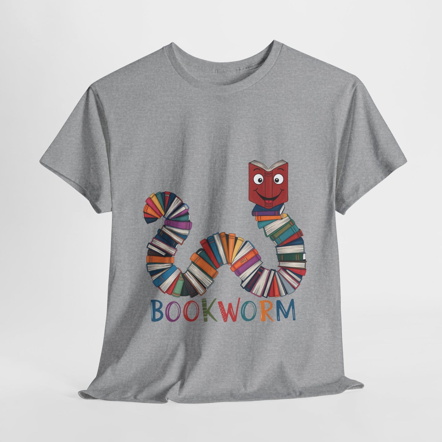 Cute Bookworm Shirt – Funny Reading Lover Tee – Teacher Gift – Kids Book Tee – Unisex Book Nerd Shirt – Book Club Graphic T-Shirt