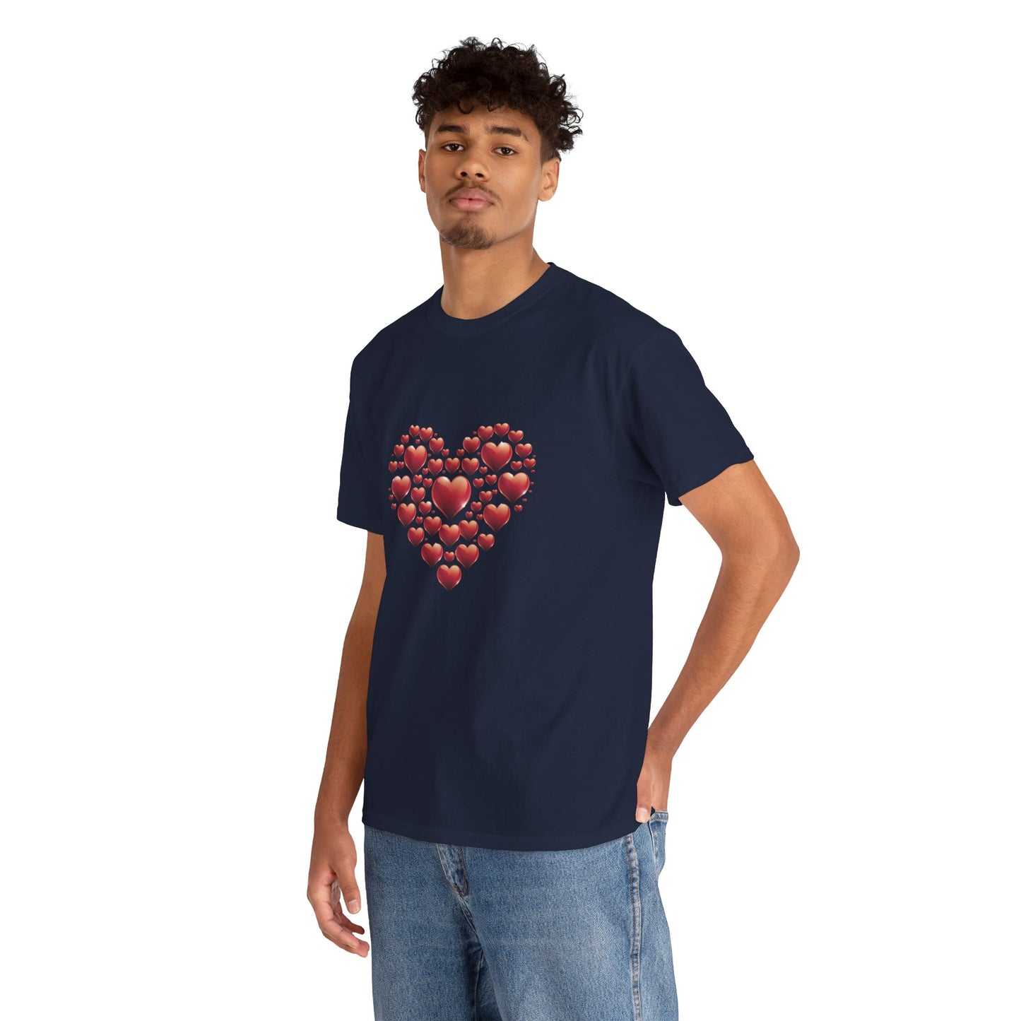 Heart Of Hearts Shirt, Minimal Valentine Shirt, Red Heart Graphic Tee, Love Aesthetic T Shirt, Valentine Gift Shirt