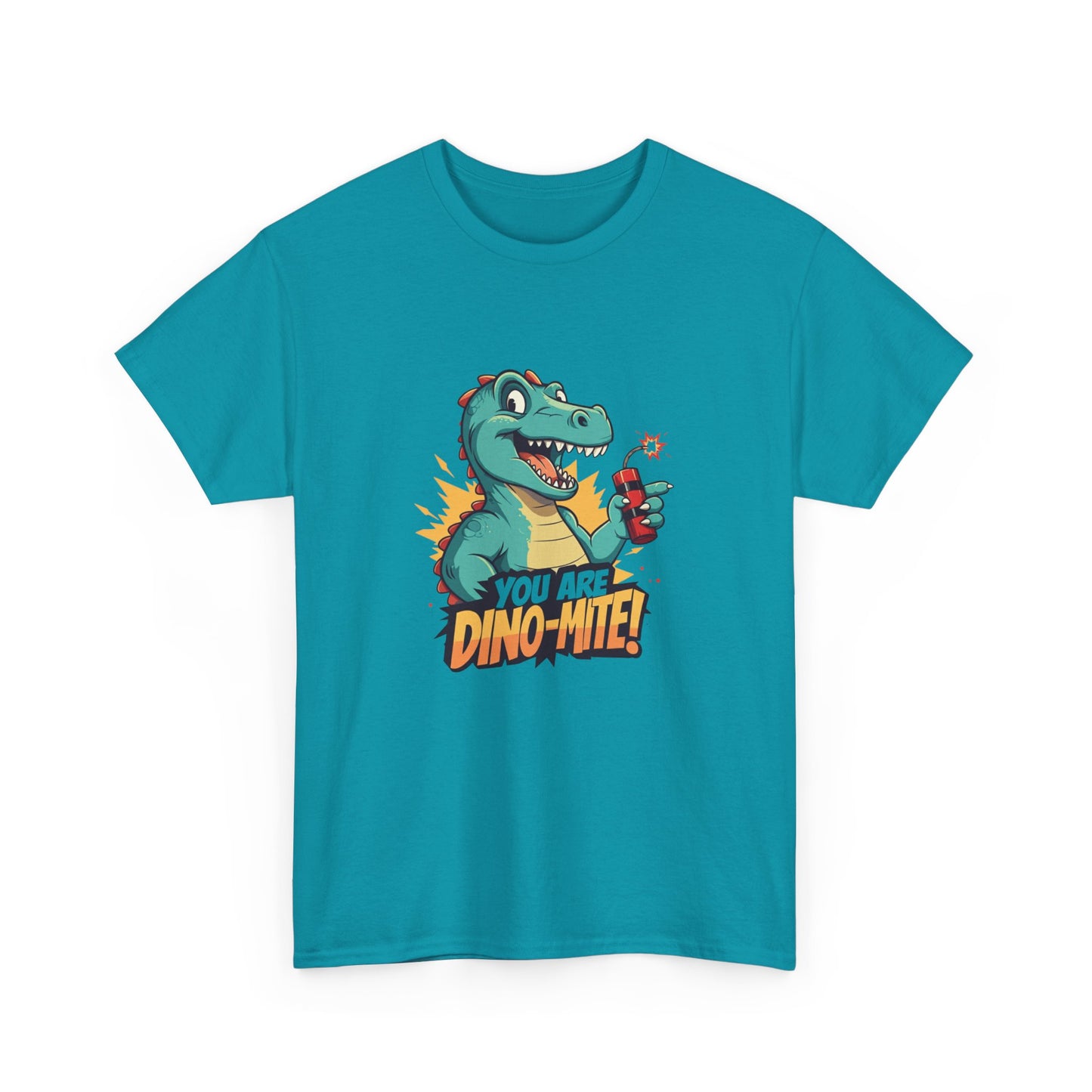 You Are Dino-Mite T-Shirt – Funny Dinosaur Graphic Tee | Cute T-Rex Shirt for Kids & Adults | Unisex Dino Lover Gift | Explosion Design