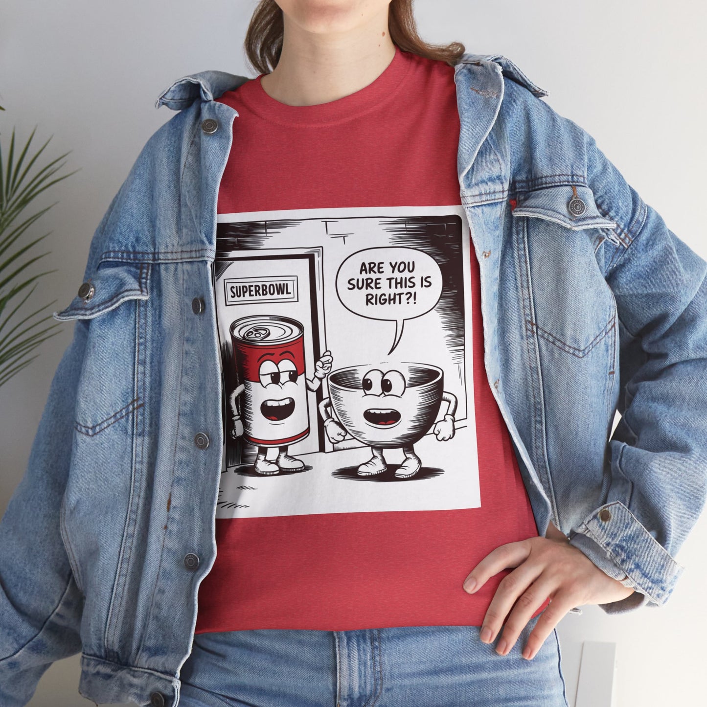 Comic Unisex Tee - Superbowl Design
