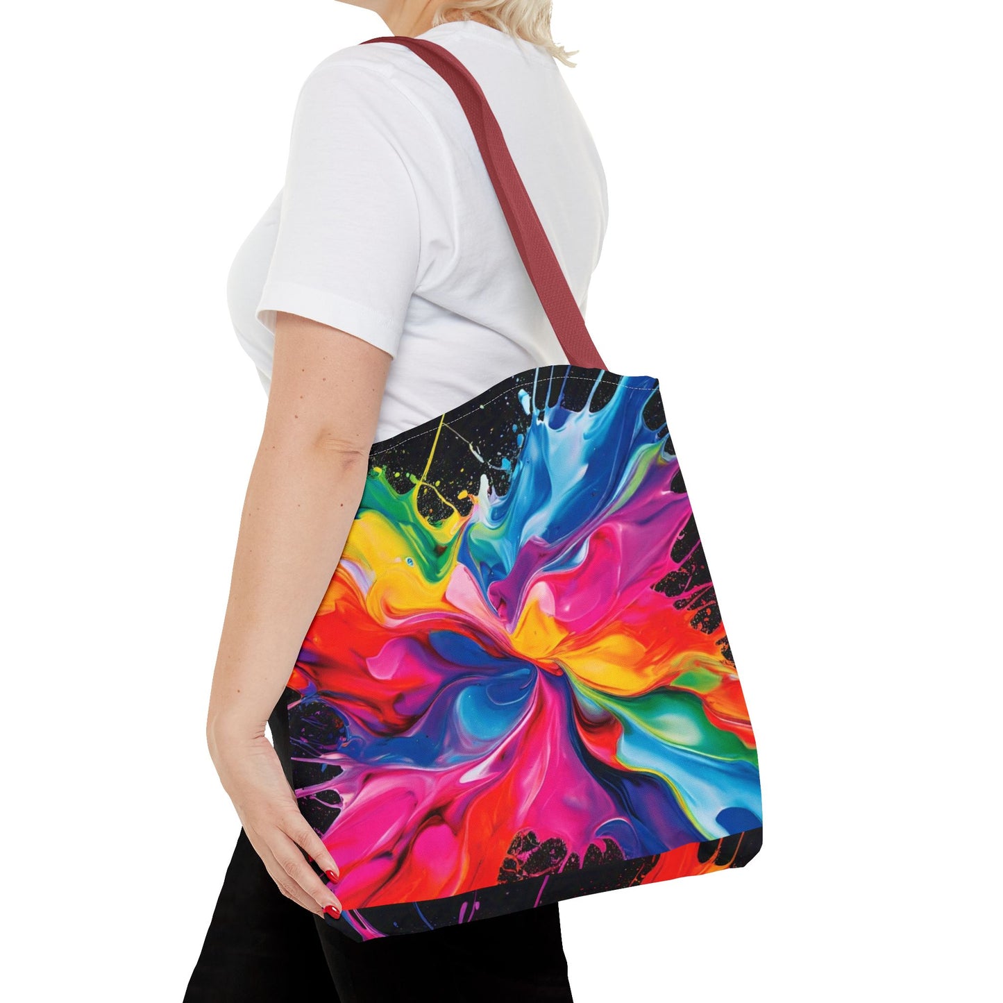 Vibrant Splash Tote Bag
