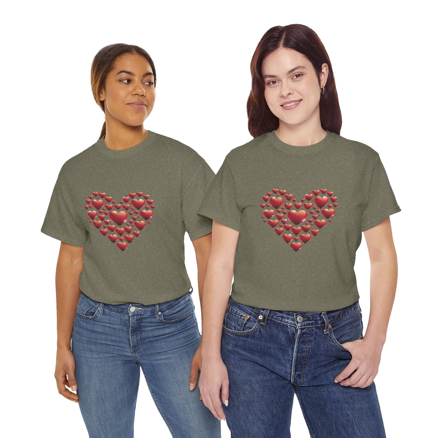 Heart Of Hearts Shirt, Minimal Valentine Shirt, Red Heart Graphic Tee, Love Aesthetic T Shirt, Valentine Gift Shirt