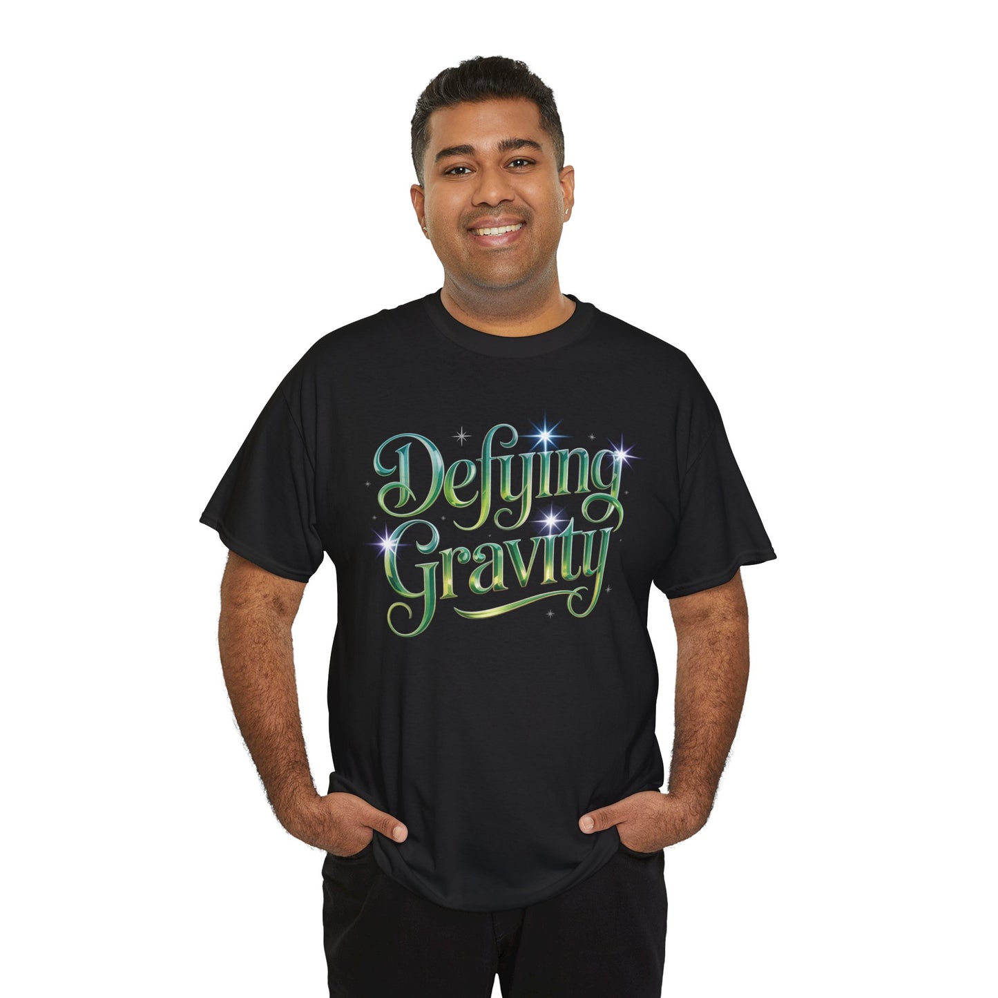 Defying Gravity Wicked Musical Quote Tee – Broadway Fan Shirt, Inspirational Wizard of Oz Graphic Tee, Musical Theatre Unisex T-Shirt