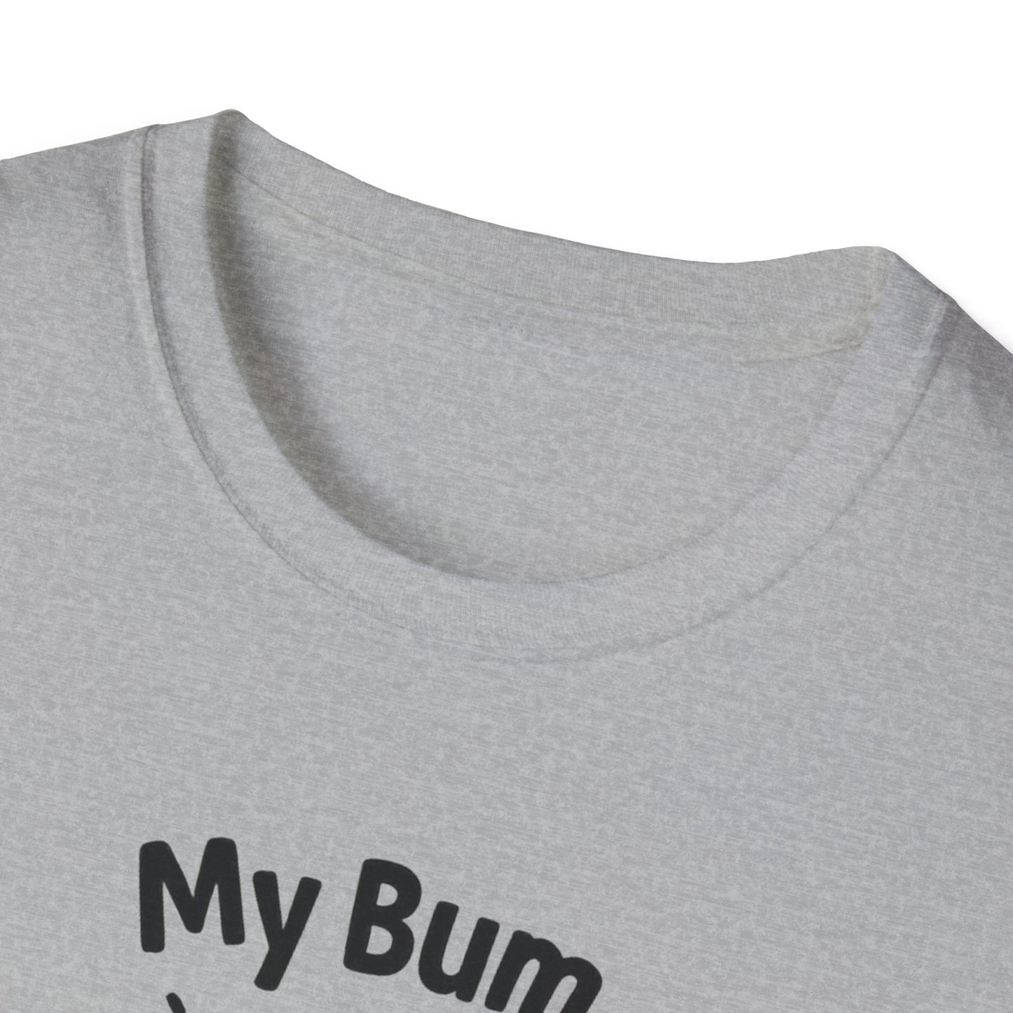 My Bum Has Been Fuzzled Shirt, Bumfuzzled Word Play Tee, Funny Frog T Shirt, Cute Shocked Frog Graphic Tee, Silly Humor Gift