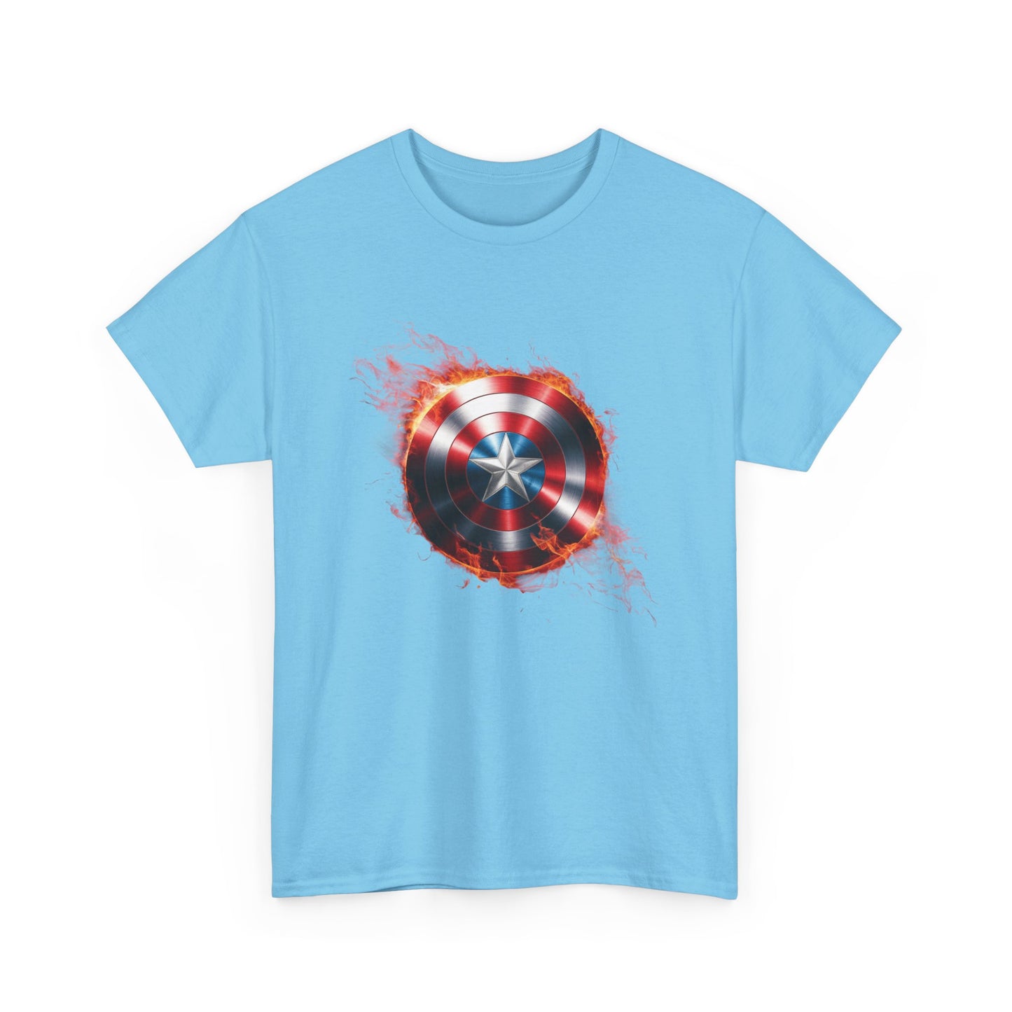 Captain America Flame Tee