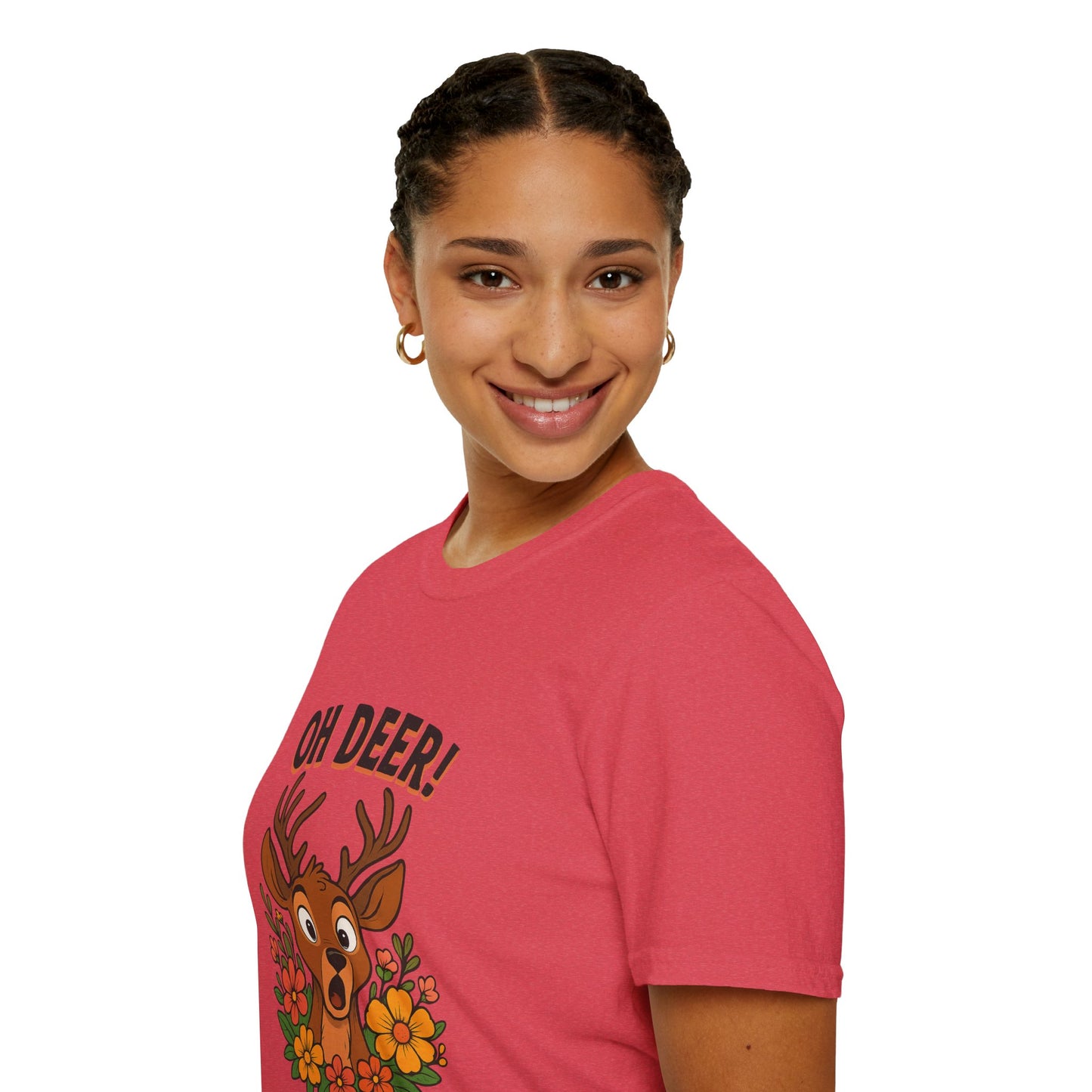 Oh Deer T-Shirt Animal Apparel Wildlife shirt Deer Tee Gift for Animal Lovers