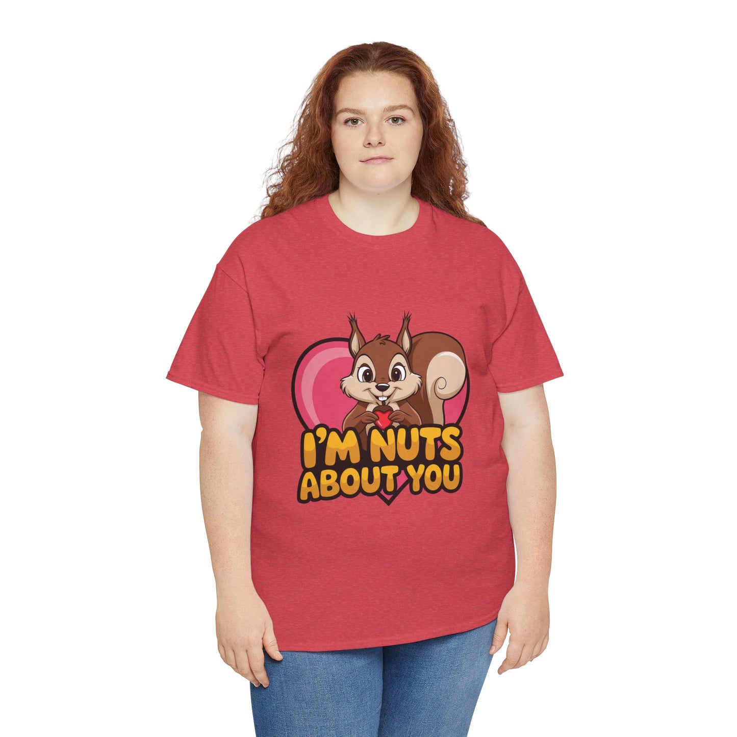 I’m Nuts About You Shirt, Funny Valentine Shirt, Squirrel Love T Shirt, Cute Animal Pun Tee, Valentine Gift For Him Her