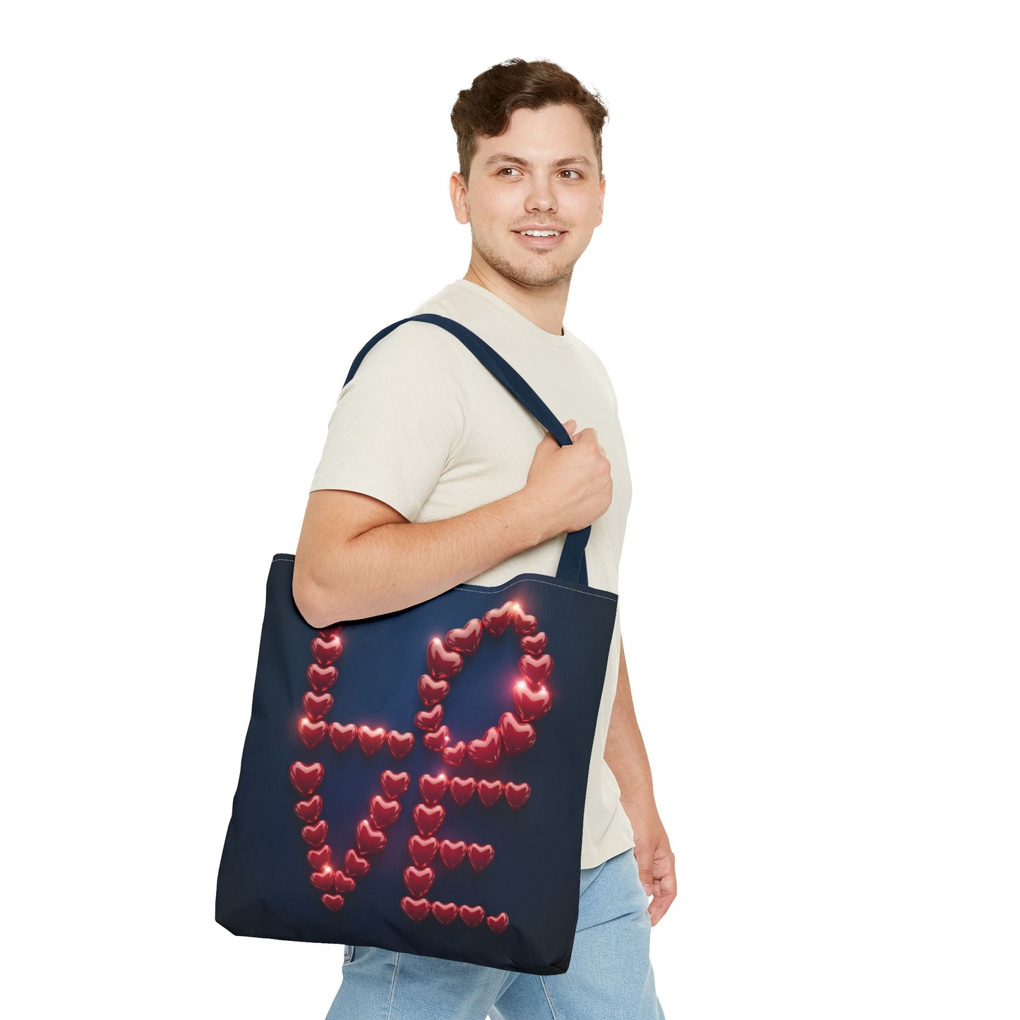 Love Hearts Tote Bag