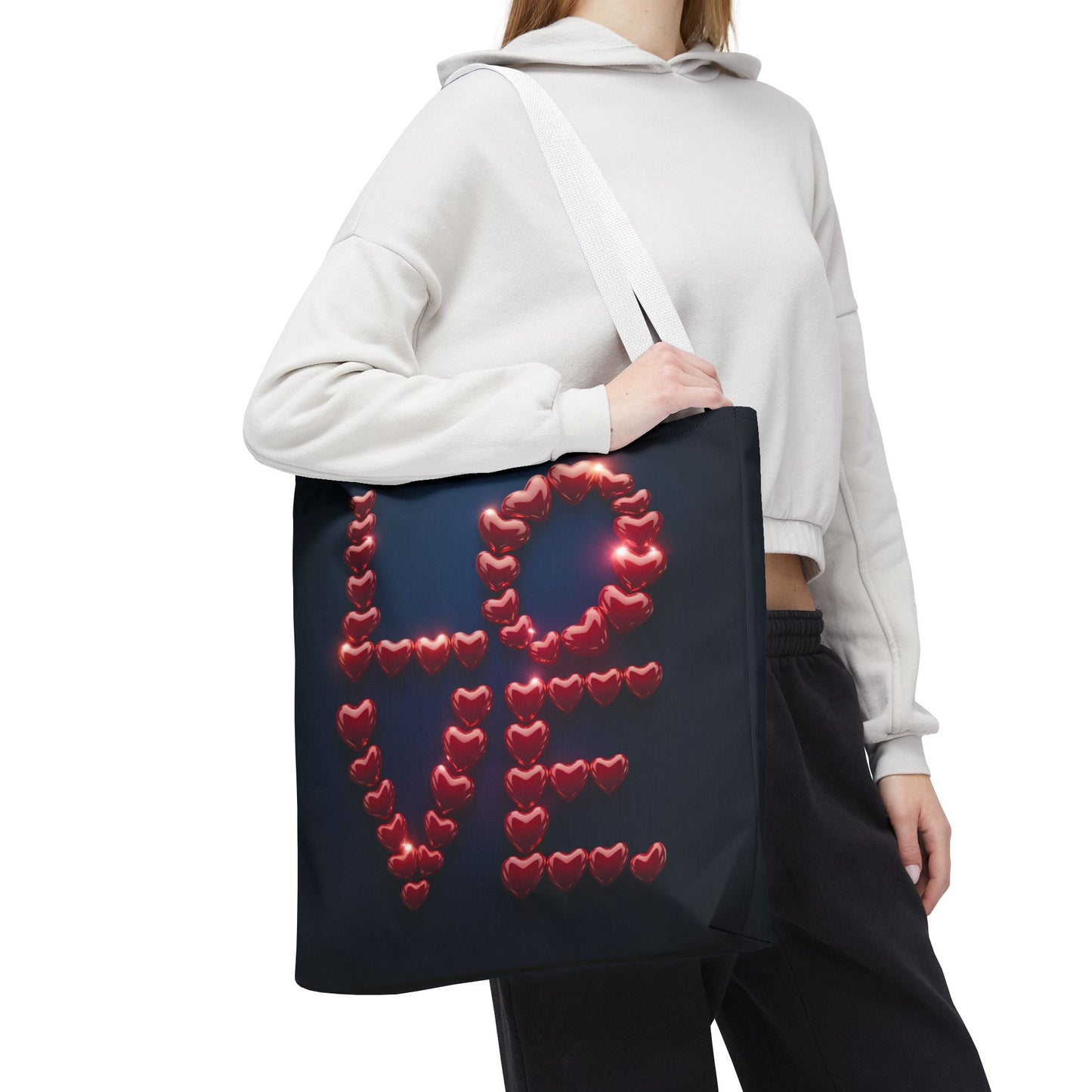 Love Hearts Tote Bag