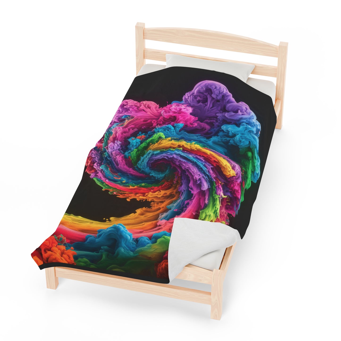 Colorful Swirl Blanket